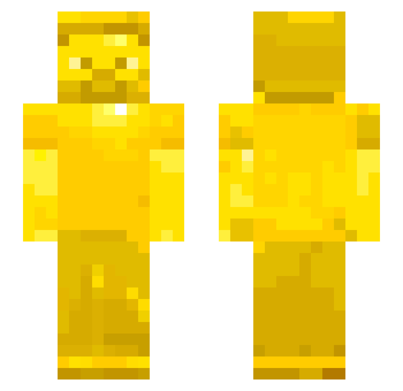 Tobbe09 Minecraft skin, front and back view