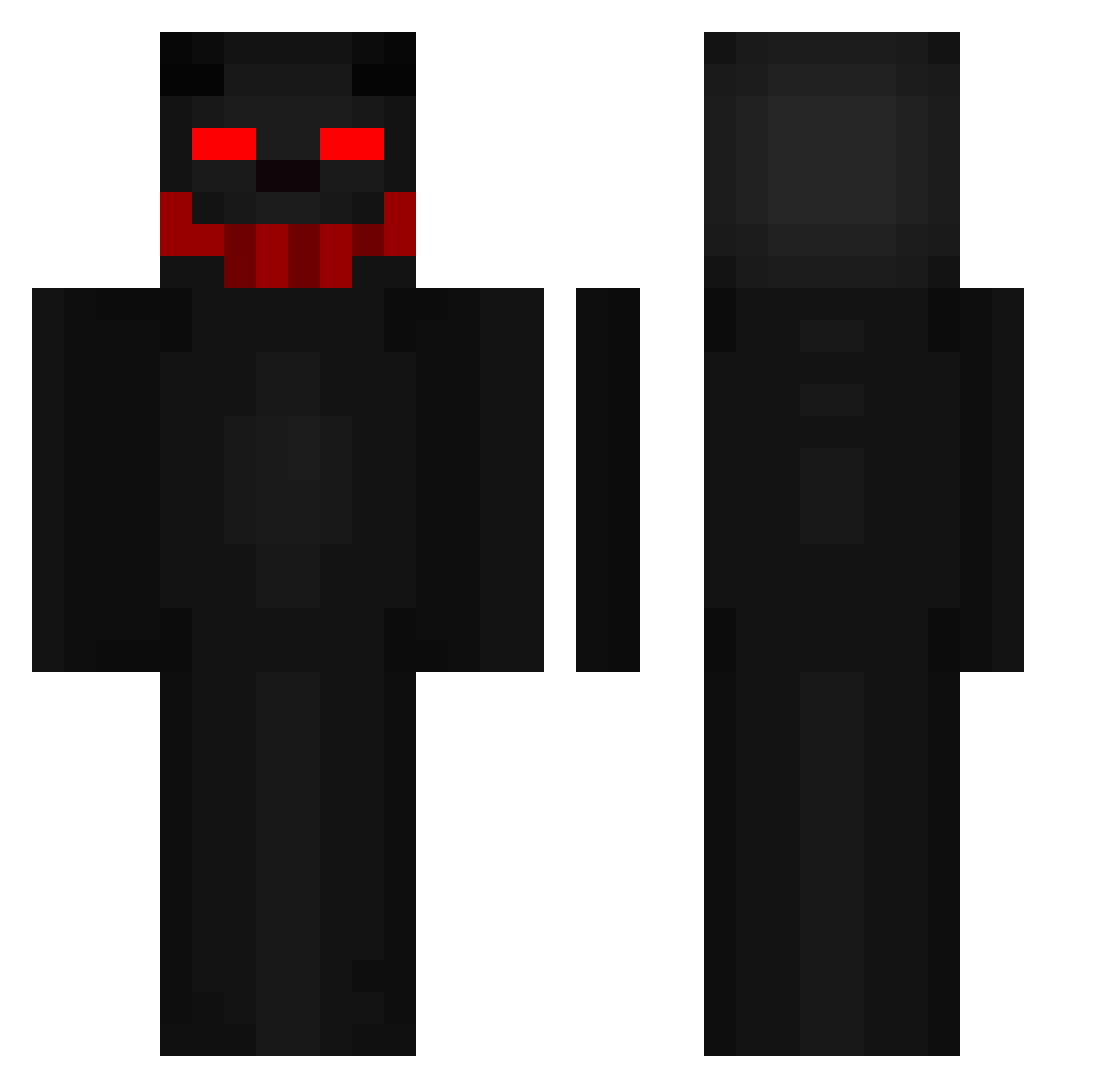ratatujaxd Minecraft skin, front and back view