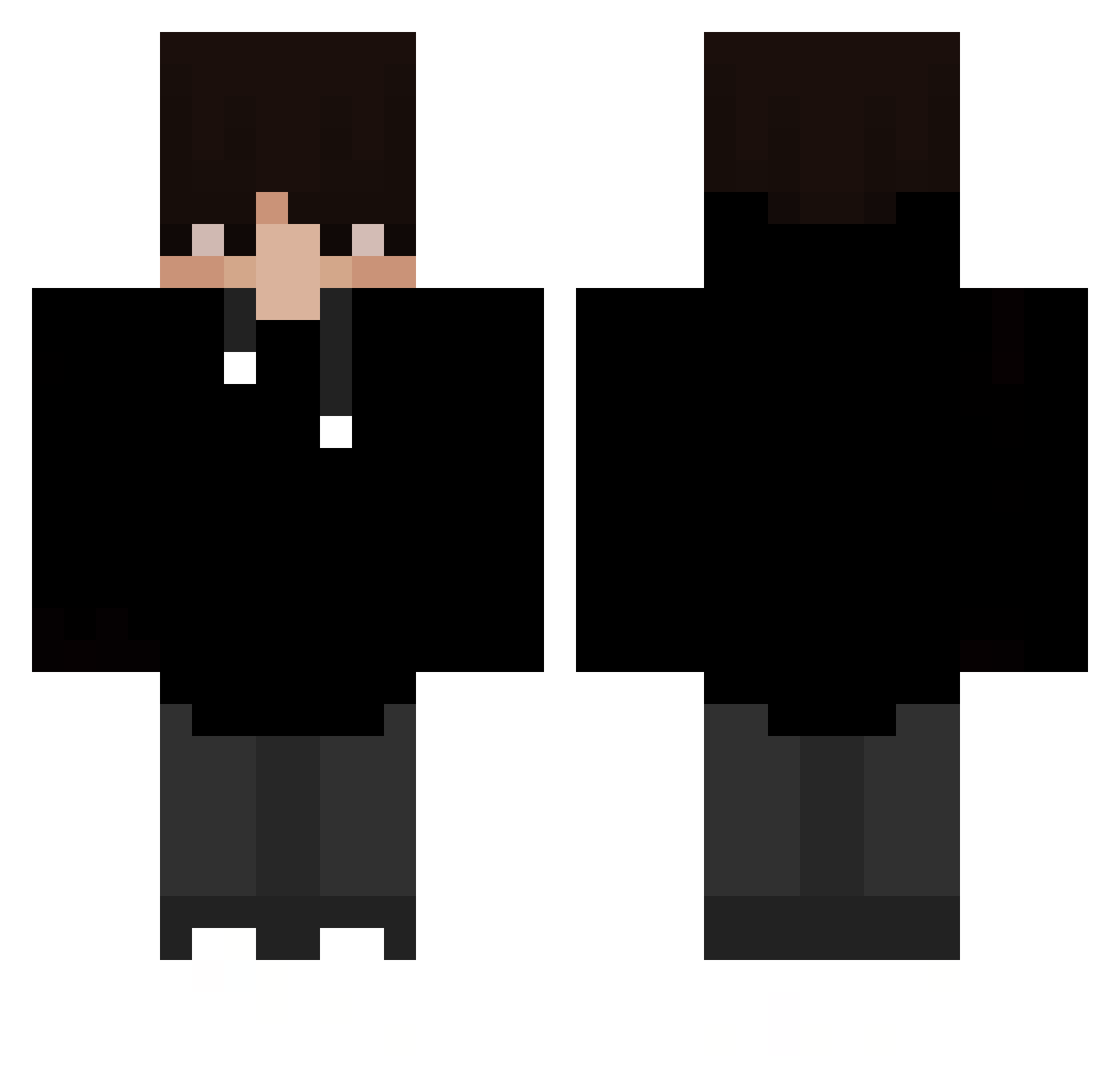 youre_useless Minecraft skin, front and back view