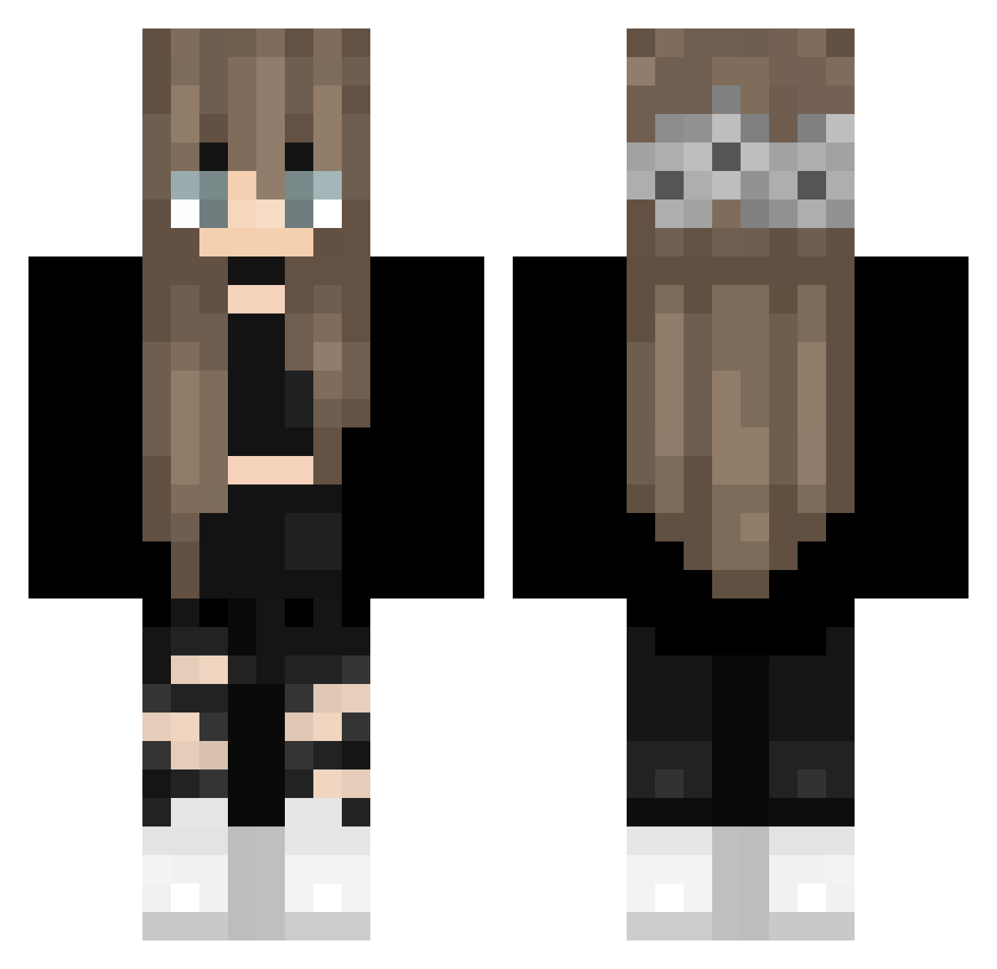 Rochas313_Spread Minecraft skin, front and back view
