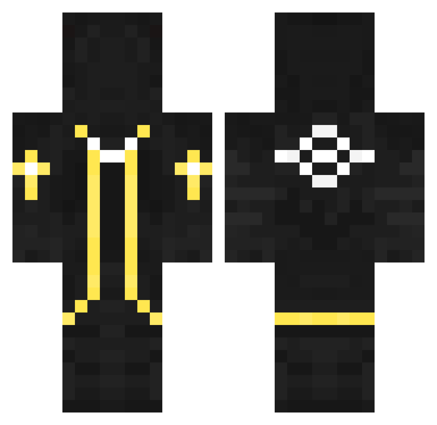 watermelon0026 Minecraft skin, front and back view