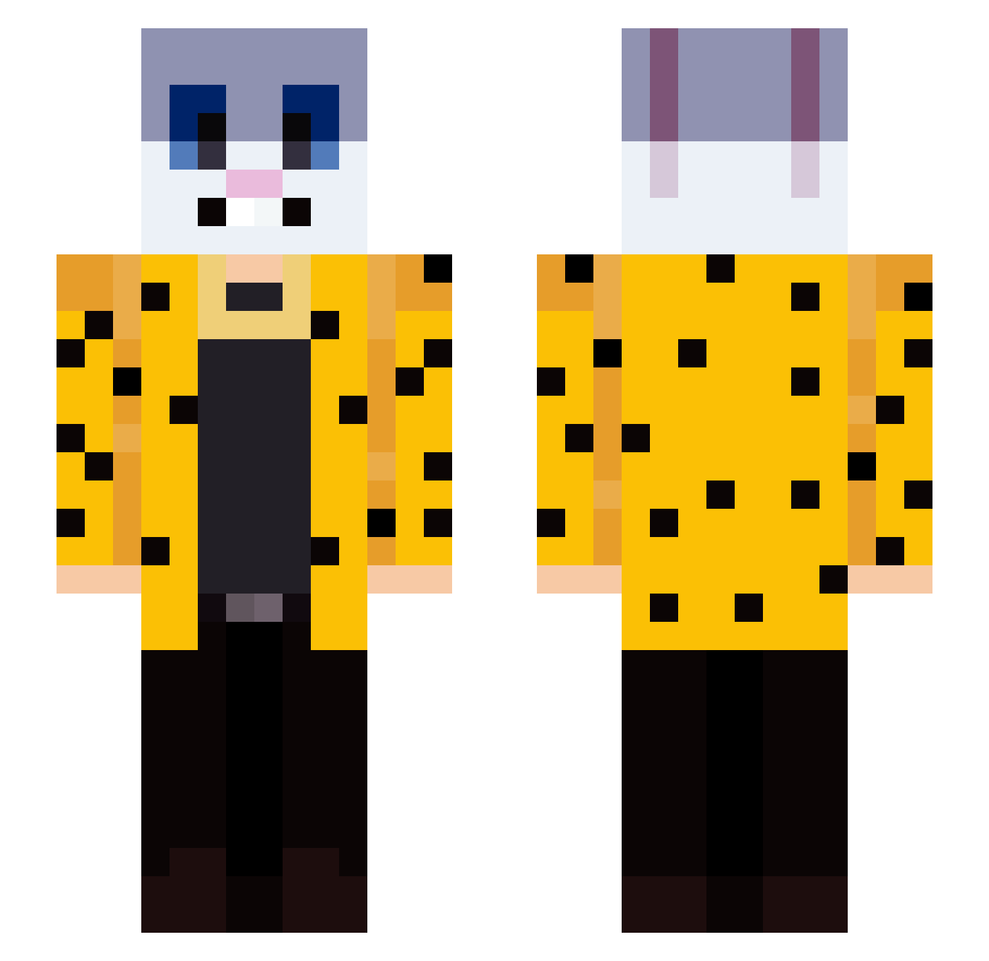 BtwLion - rabbit mask Minecraft skin