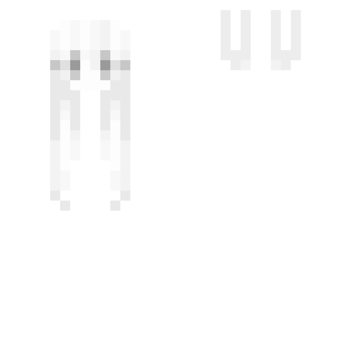 PrincessFayee Minecraft skin, front and back view