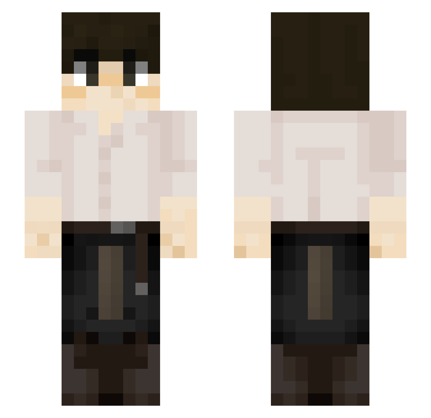 stoopboyo999 Minecraft skin, front and back view