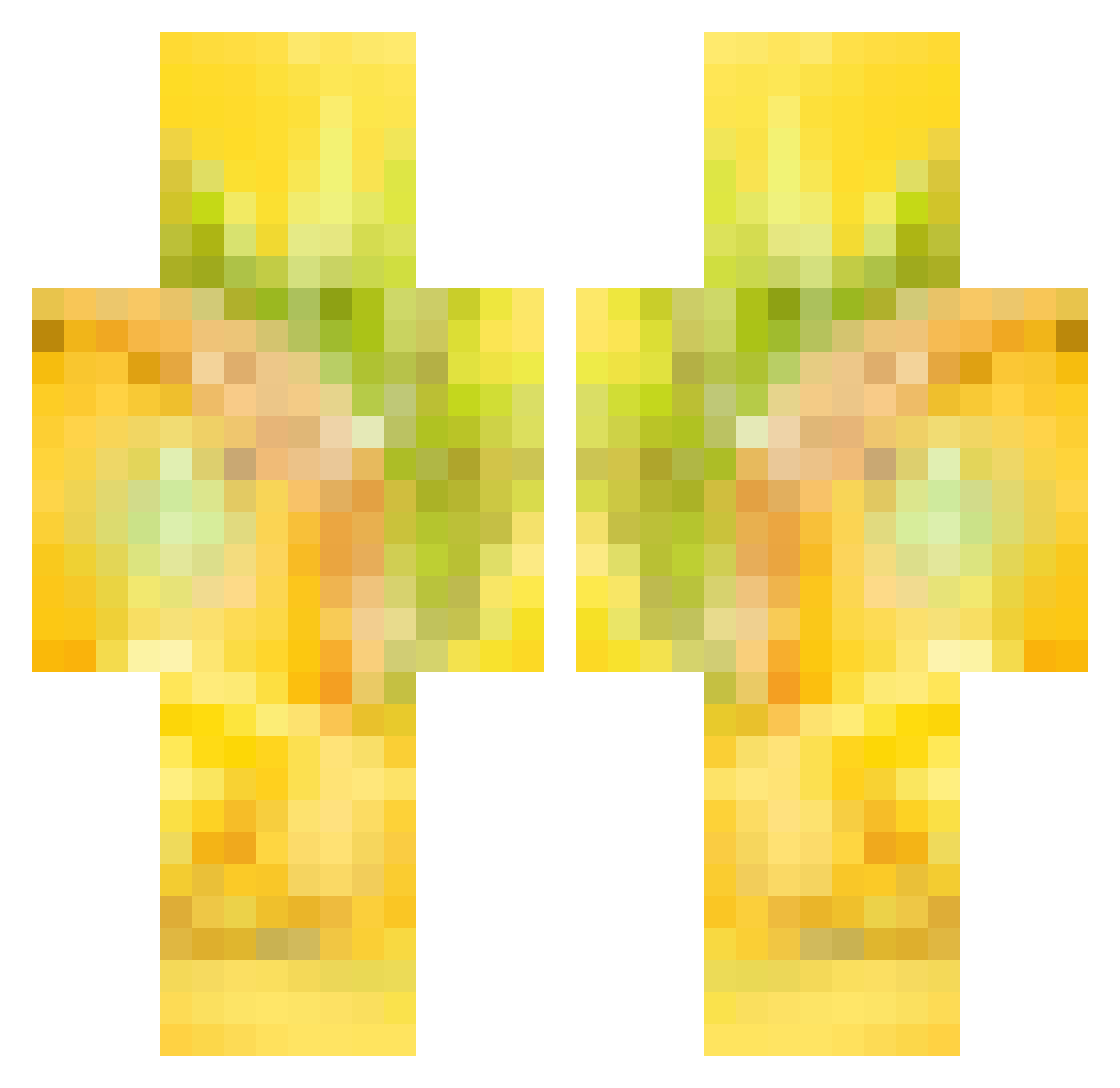 szotyolade Minecraft skin, front and back view
