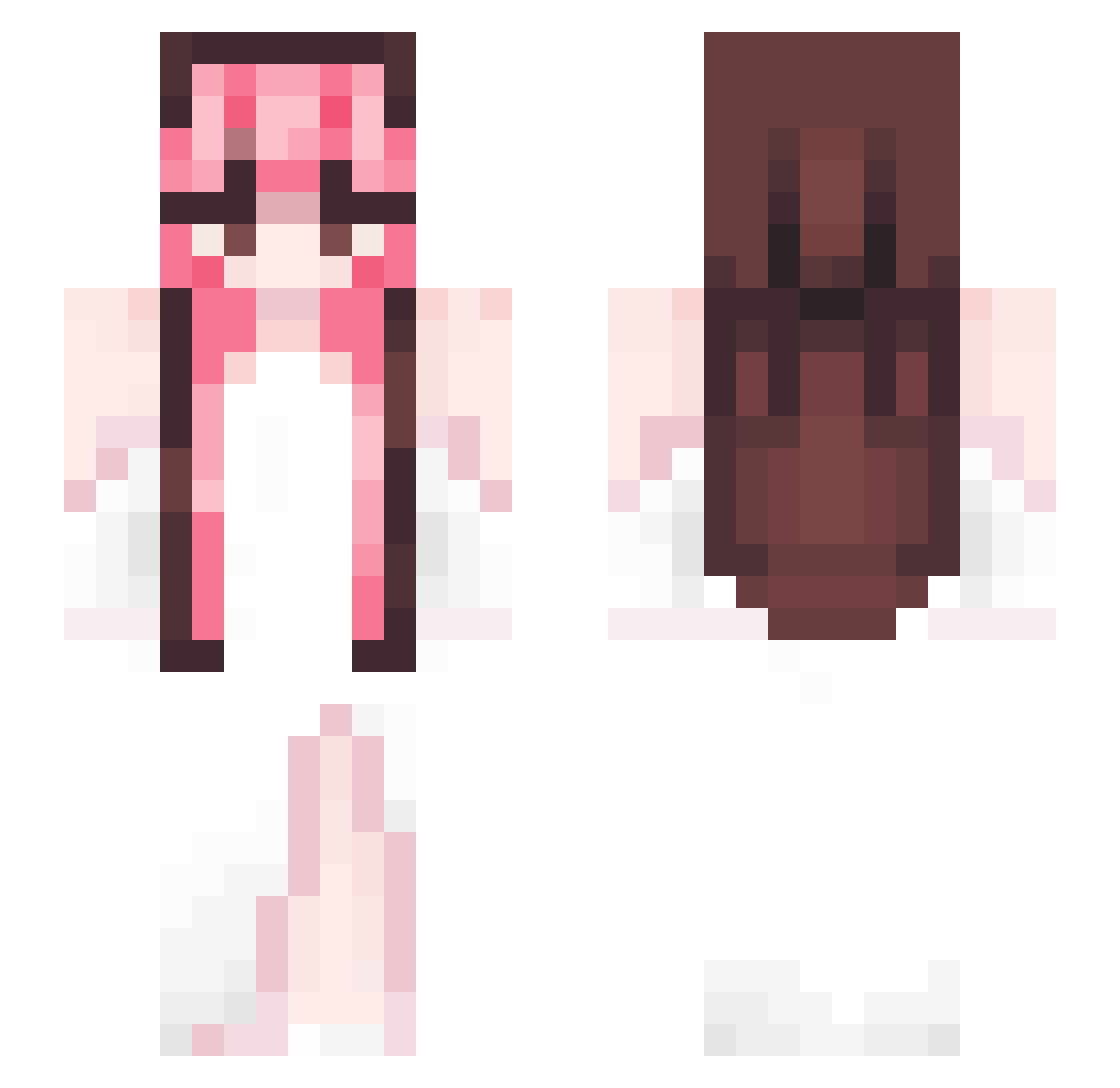 striker006 Minecraft skin, front and back view