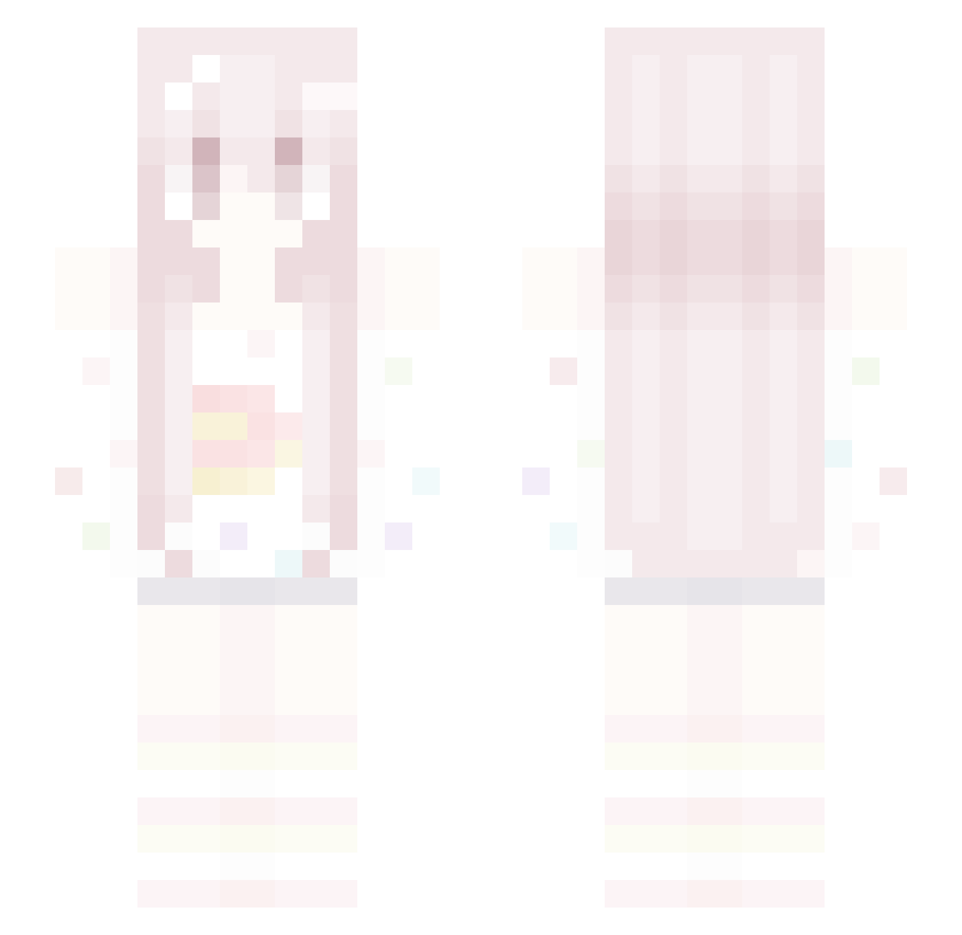 StrayNomad_CN Minecraft skin, front and back view