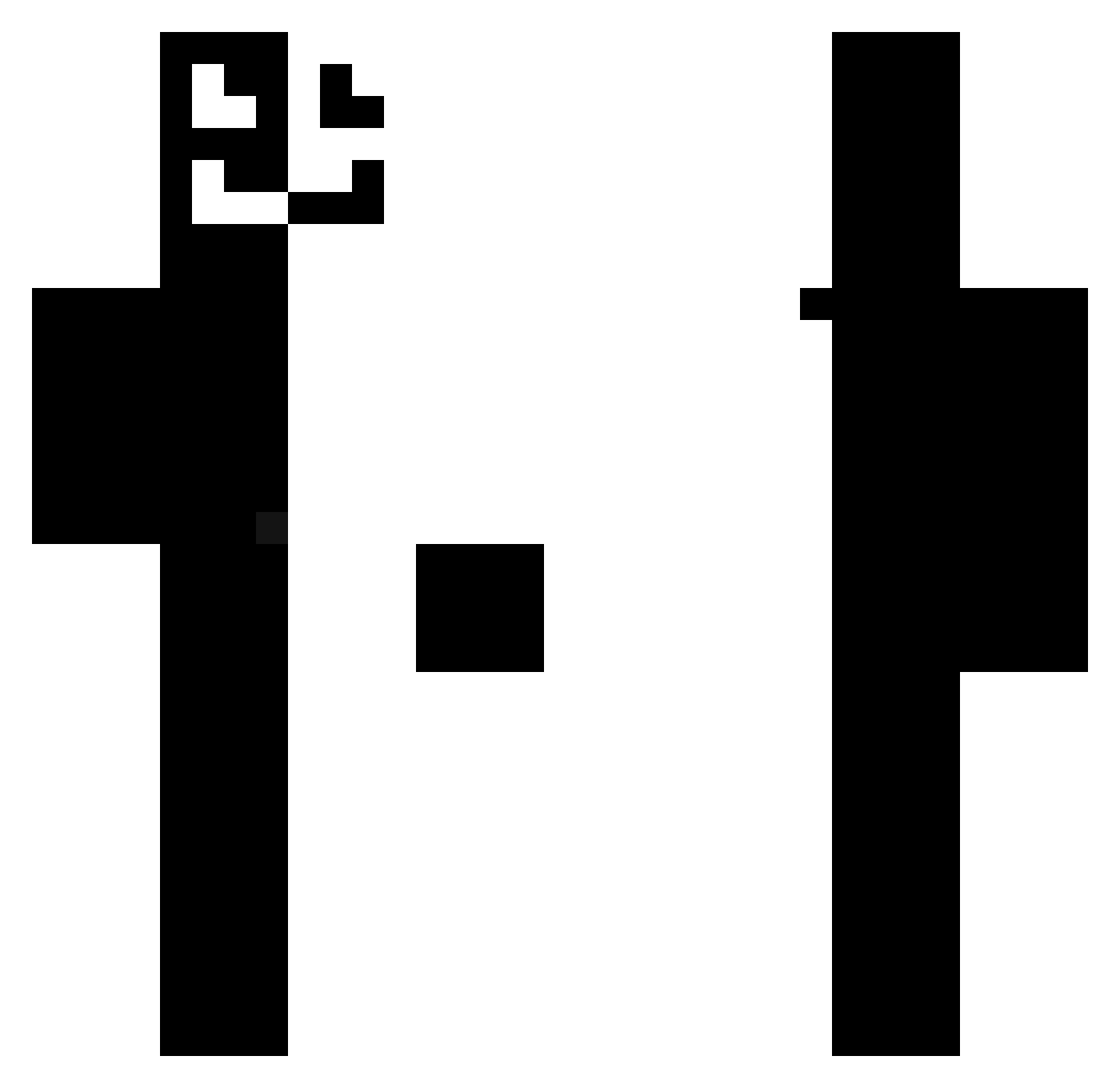 Sipashi Minecraft skin, front and back view