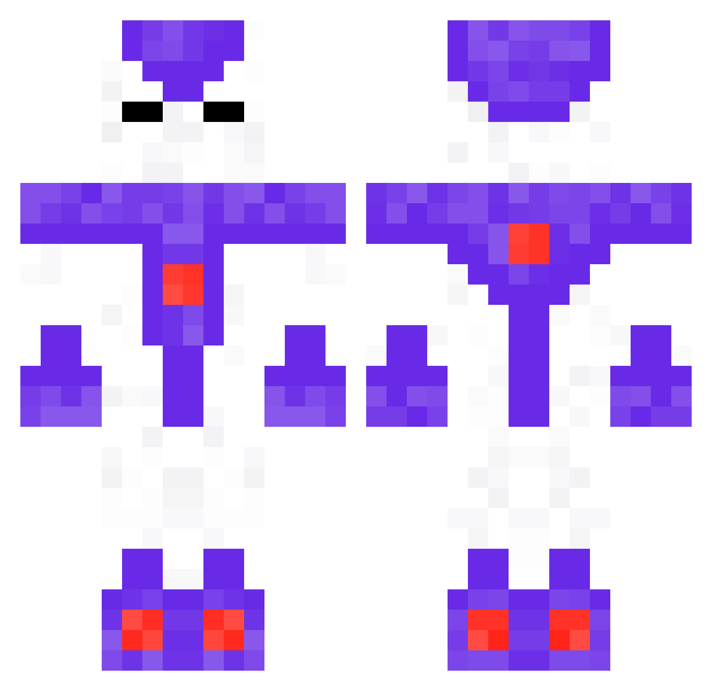 GragolZ Minecraft skin, front and back view