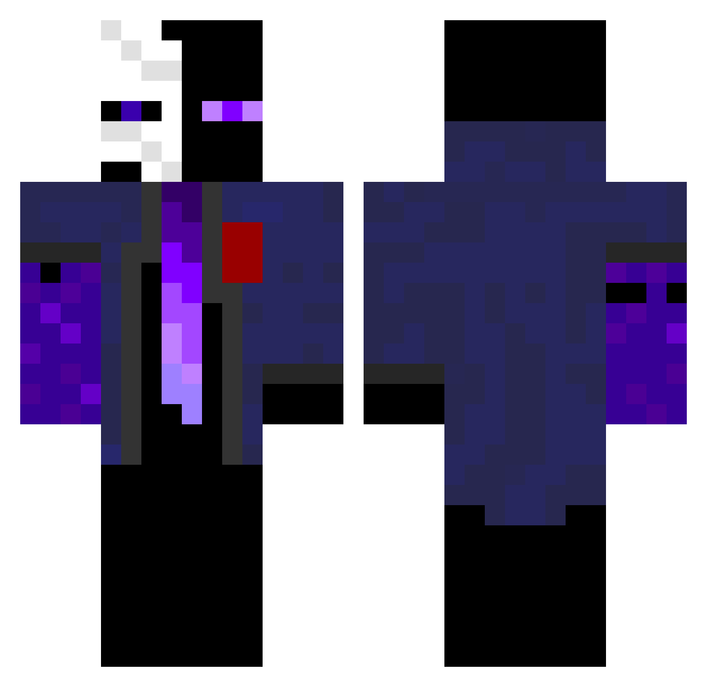 crusader_jimmy Minecraft skin, front and back view