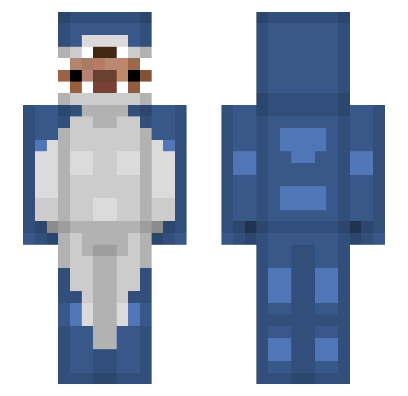 Fred - shark onesie Minecraft skin