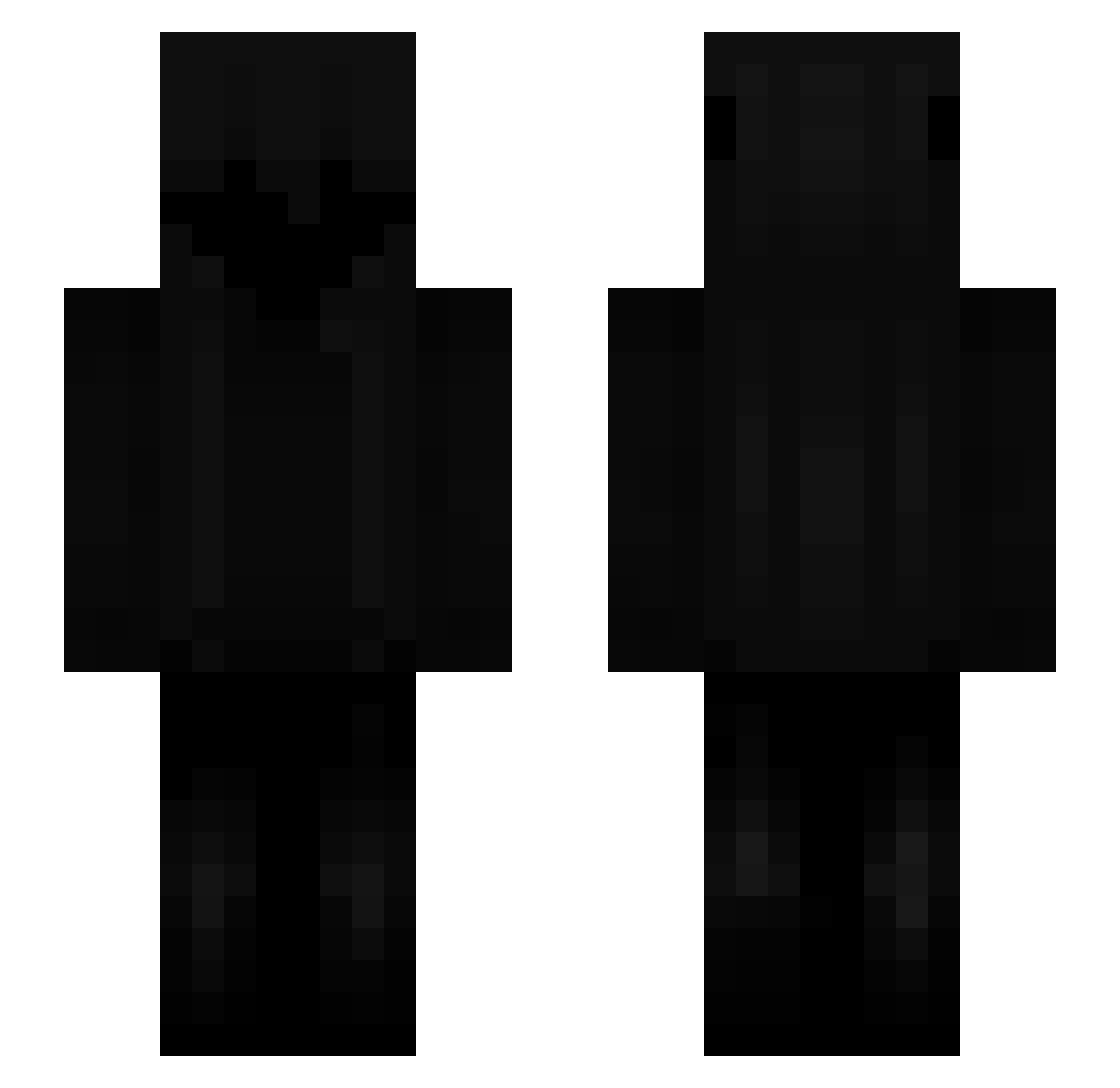 weke_ Minecraft skin, front and back view