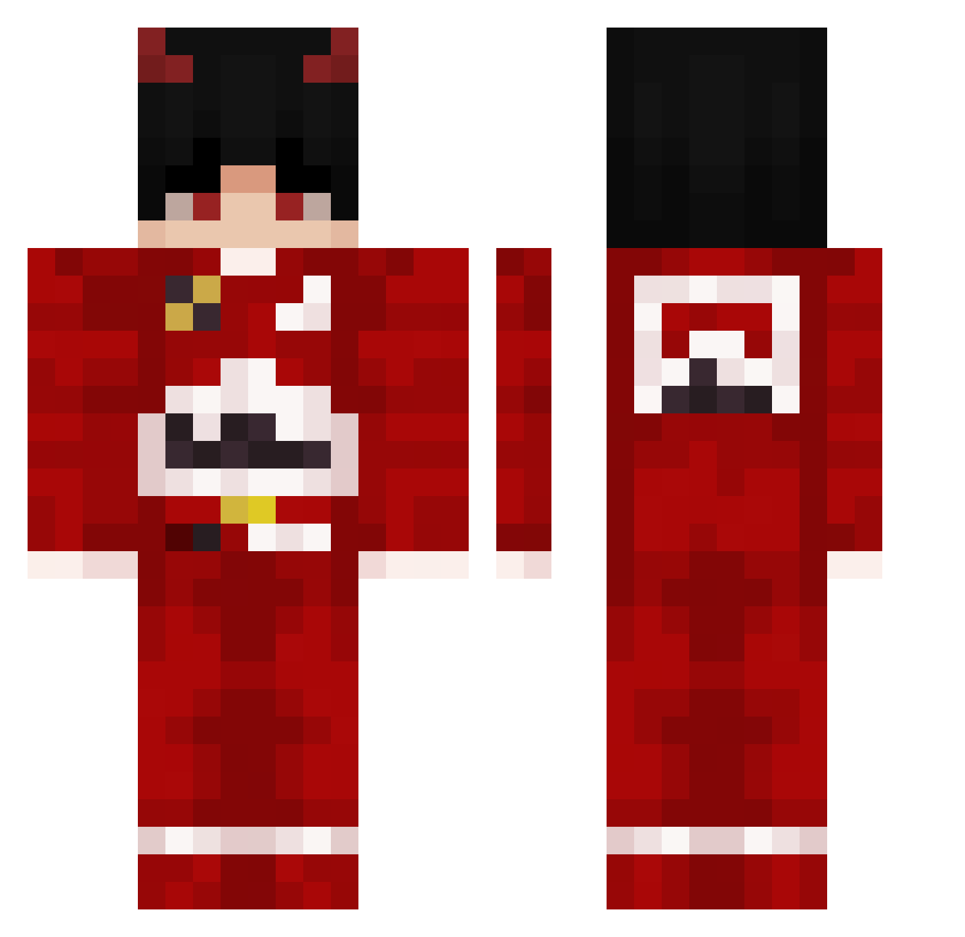 CyrkowyMaciek33 Minecraft skin, front and back view