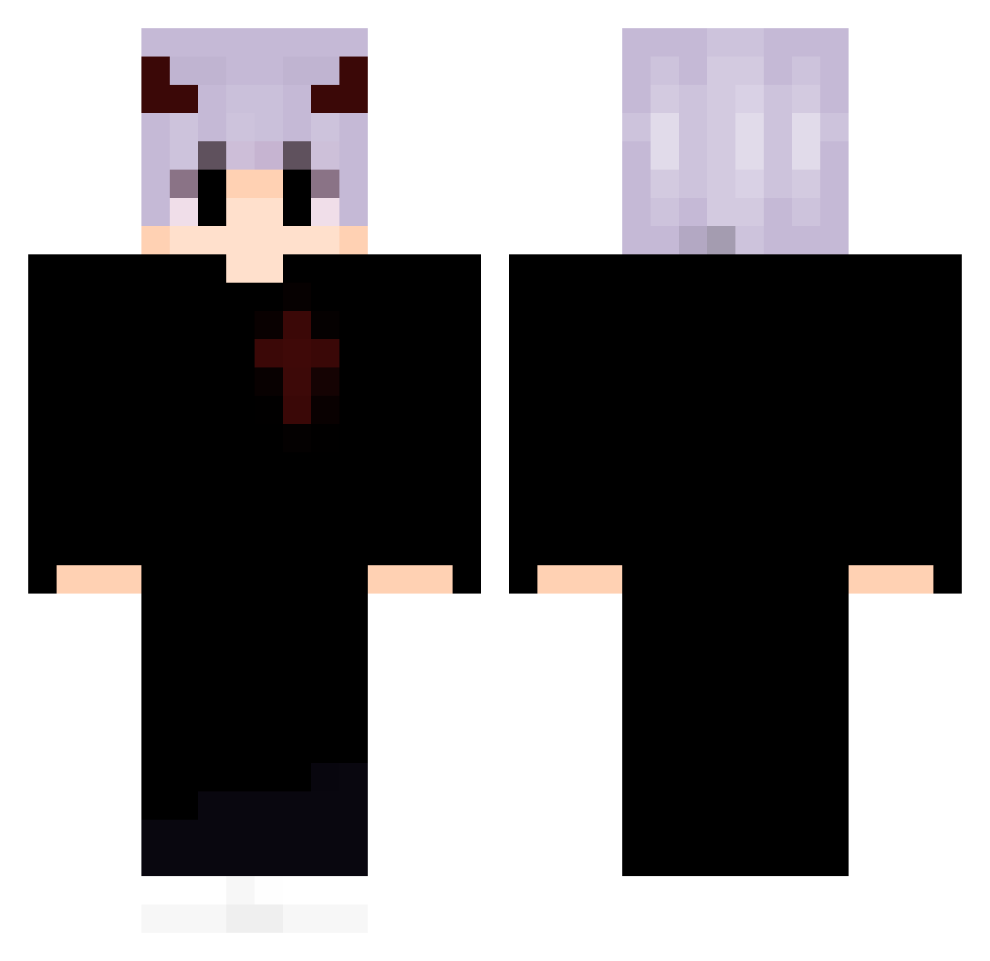 OREOSayHigh Minecraft skin, front and back view