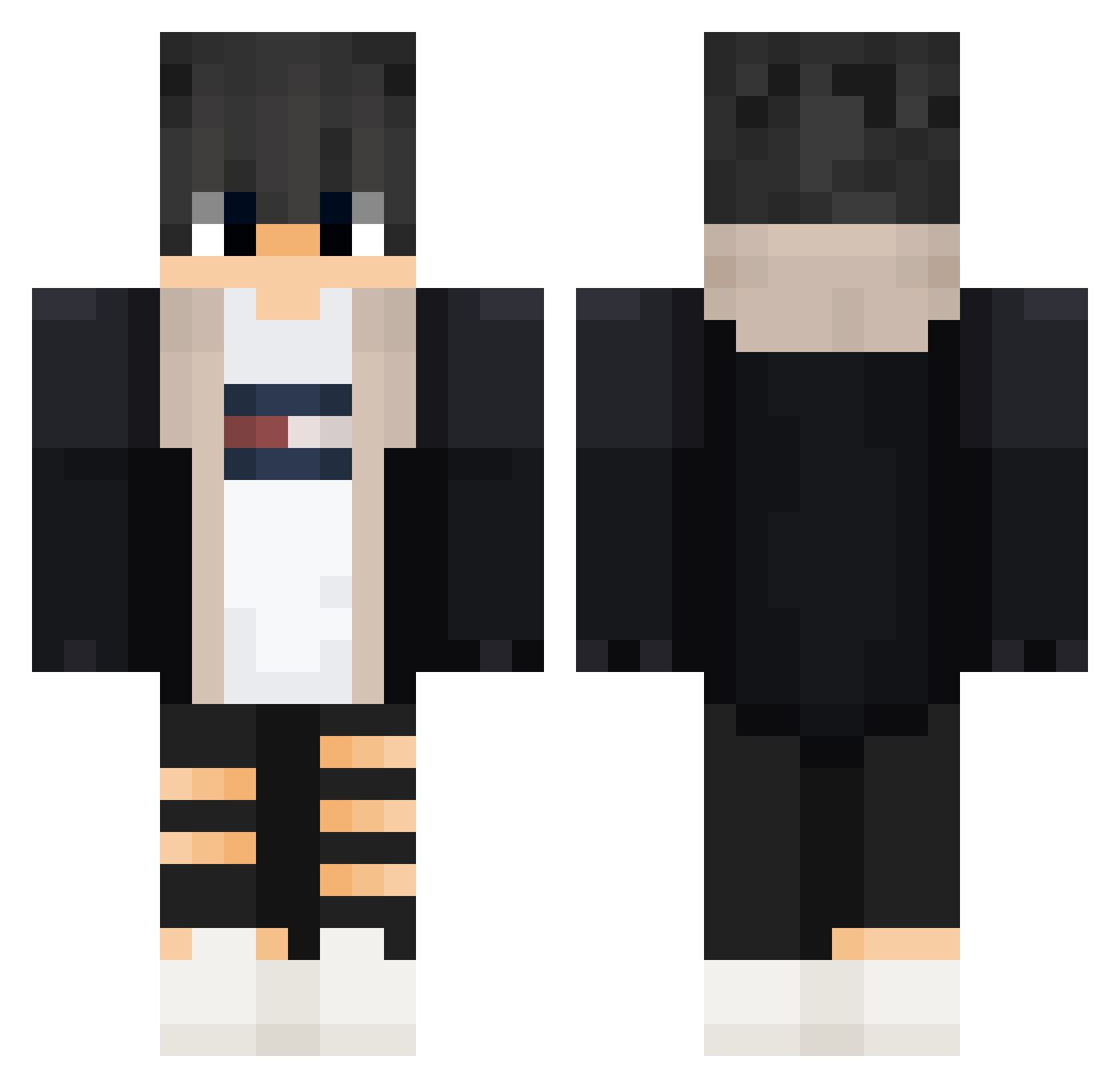 tao_1129 Minecraft skin, front and back view