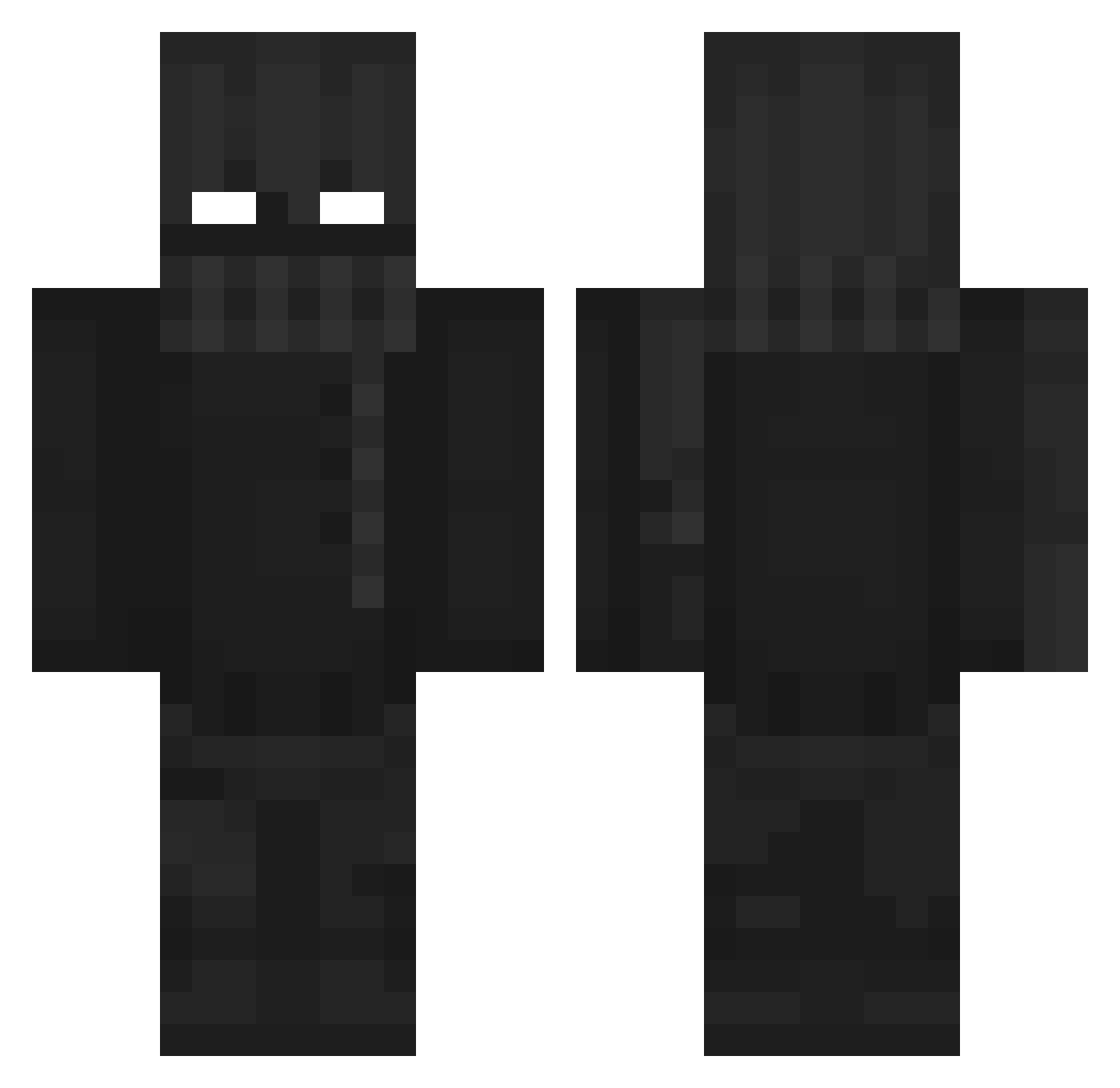 D4rkVoid_ Minecraft skin, front and back view