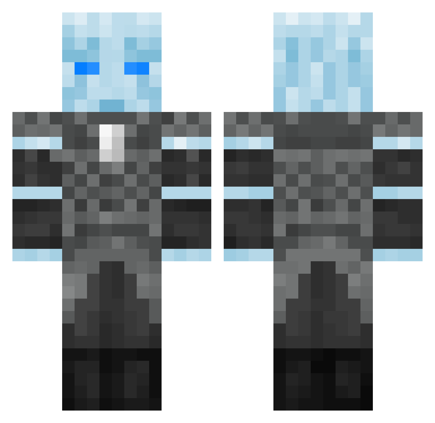 nathanmcg Minecraft skin, front and back view