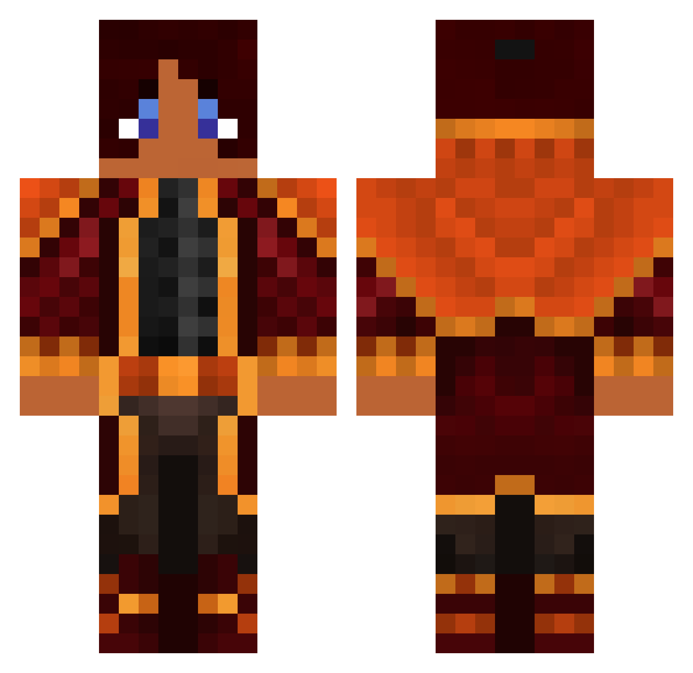Gabriel - fire nation Minecraft skin