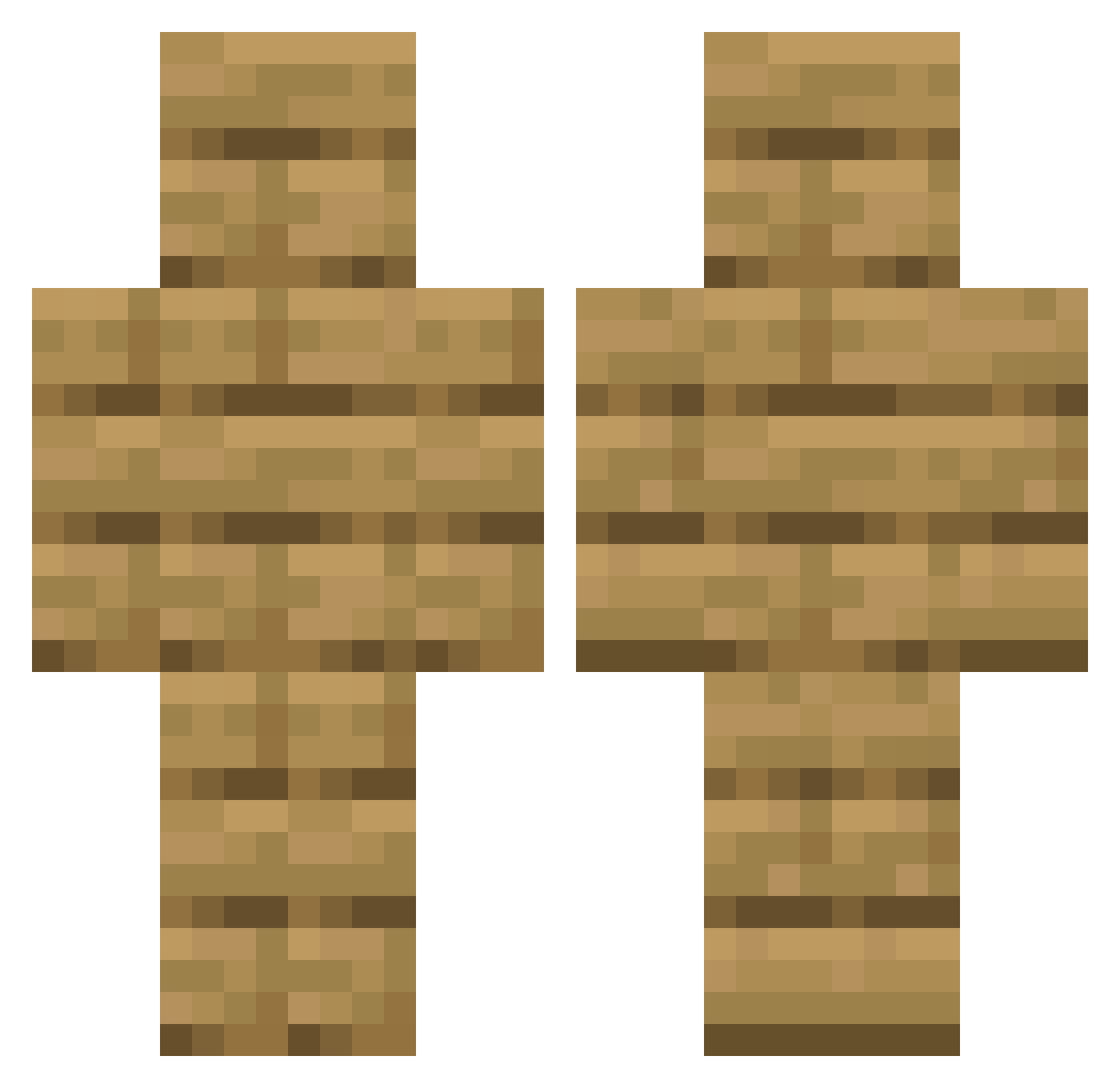 Drexi__ Minecraft skin, front and back view