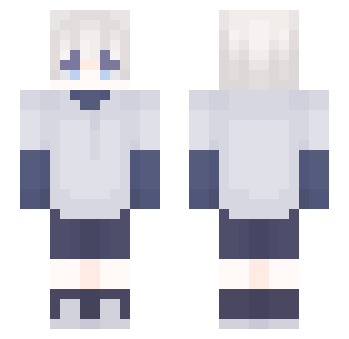 Ziwko__ Minecraft skin, front and back view