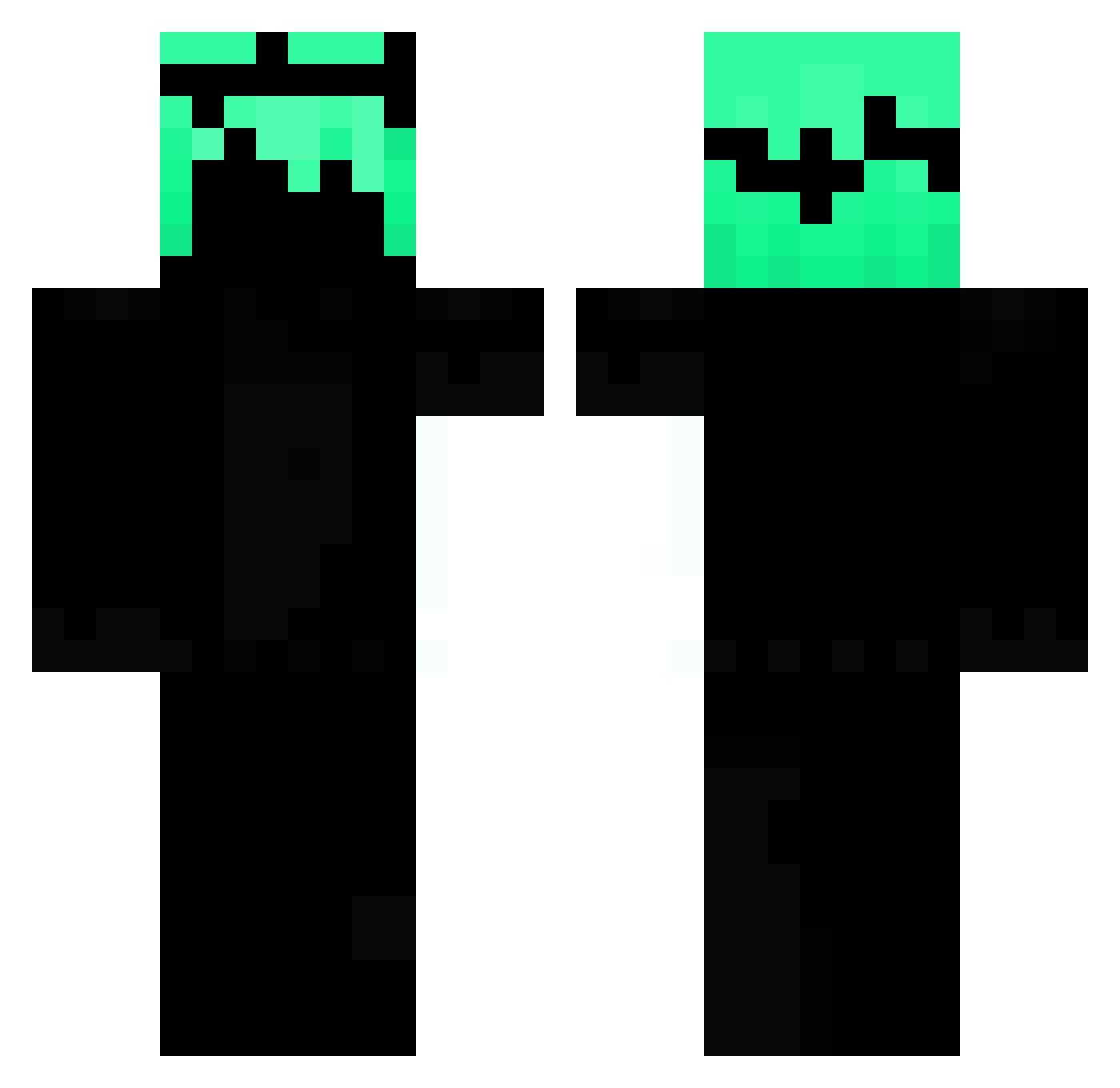 threaljayt Minecraft skin, front and back view