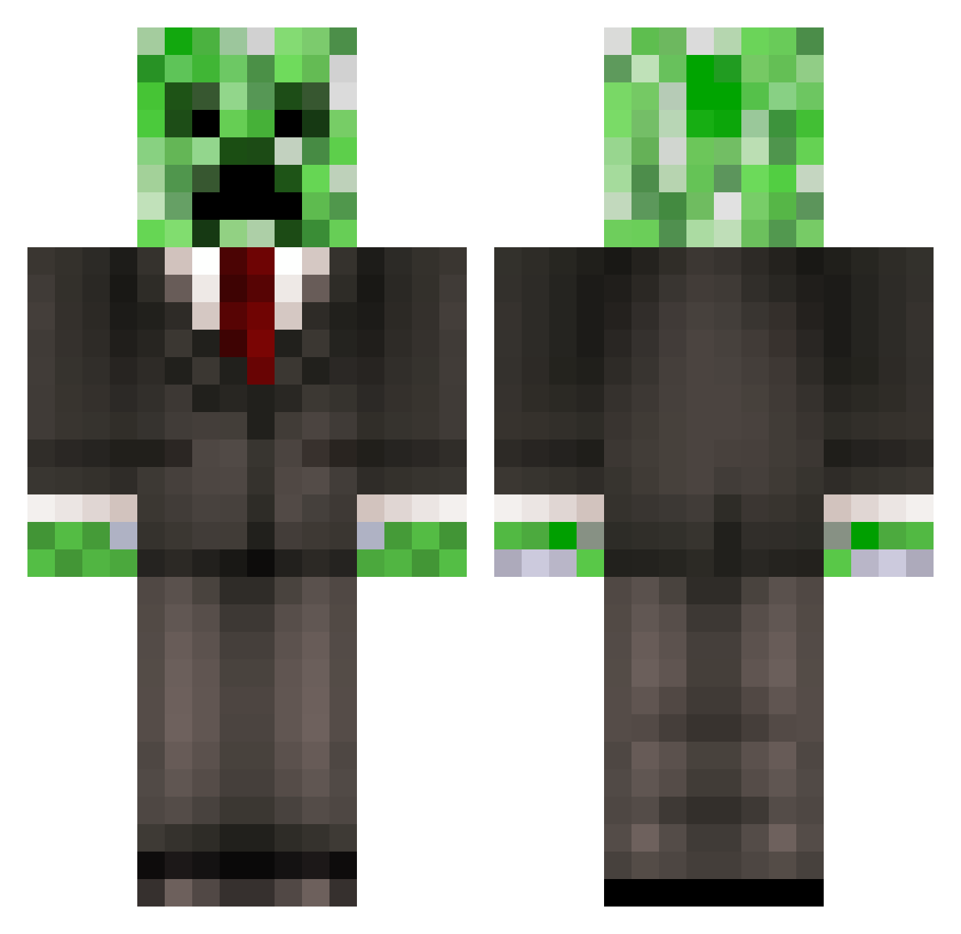 pingwin59_ Minecraft skin, front and back view