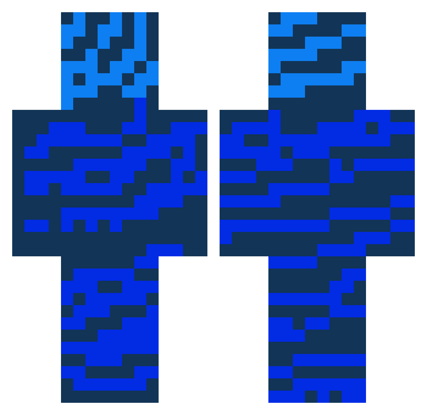 sspppaacccceee Minecraft skin, front and back view