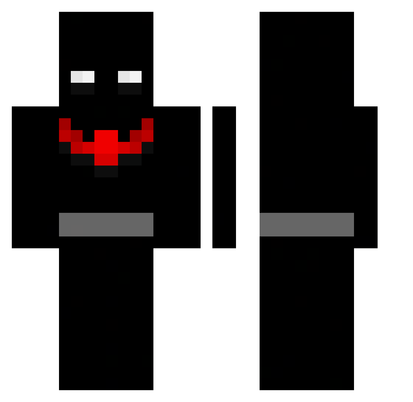 ZingierRain7541 Minecraft skin, front and back view