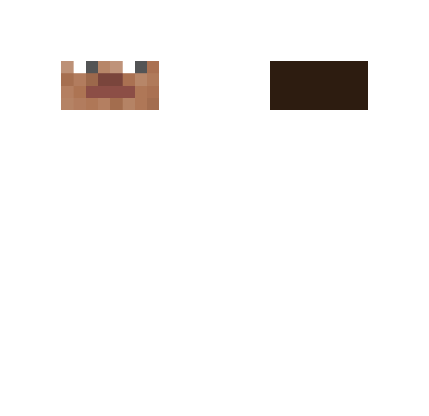 spinzy6 Minecraft skin, front and back view