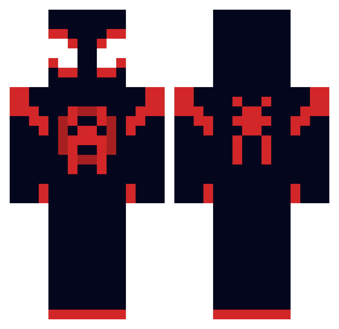 Greecy_Boi Minecraft skin, front and back view