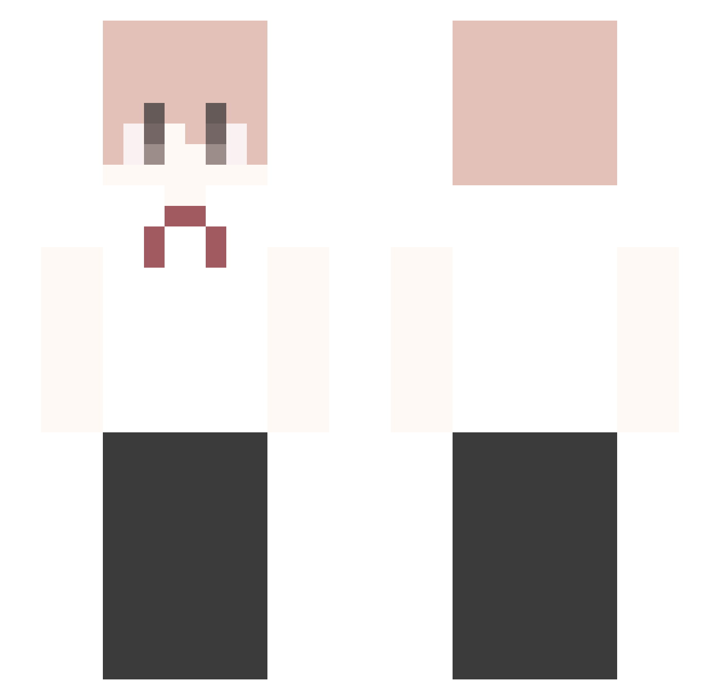 TenseiRimuru Minecraft skin, front and back view