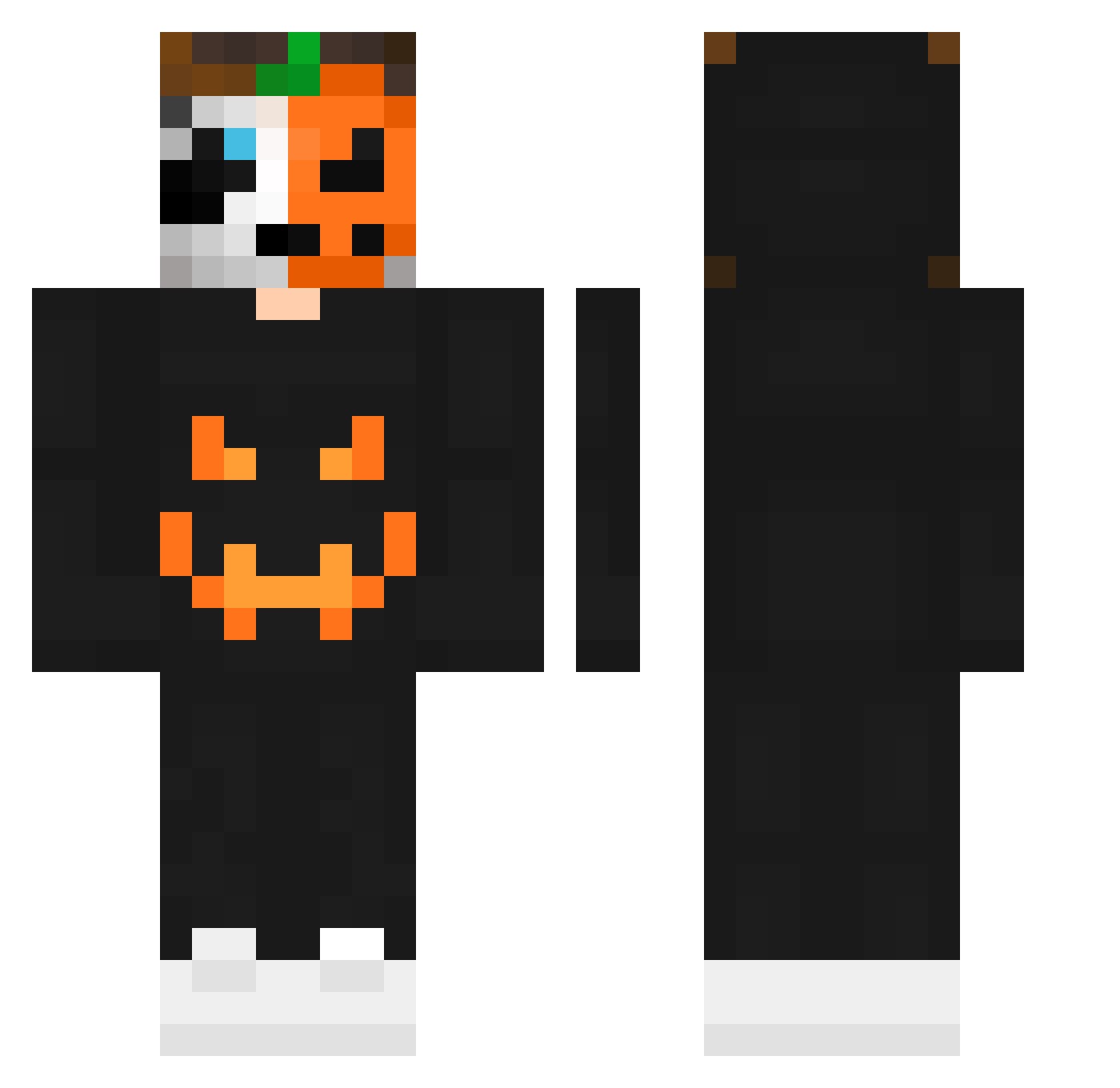 agustin2627xdxd_ Minecraft skin, front and back view