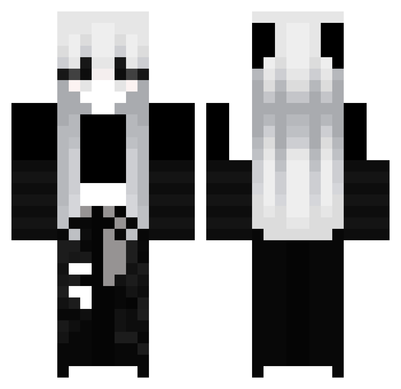 Rozmaryn_eleczka Minecraft skin, front and back view