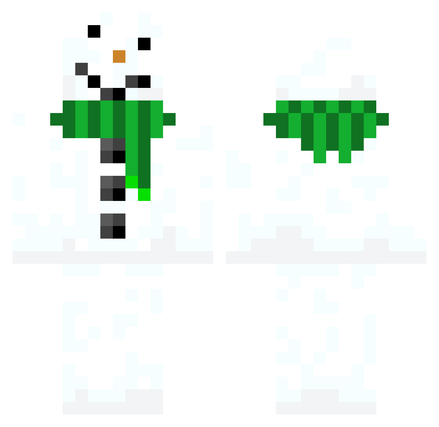 stevio_123 Minecraft skin, front and back view