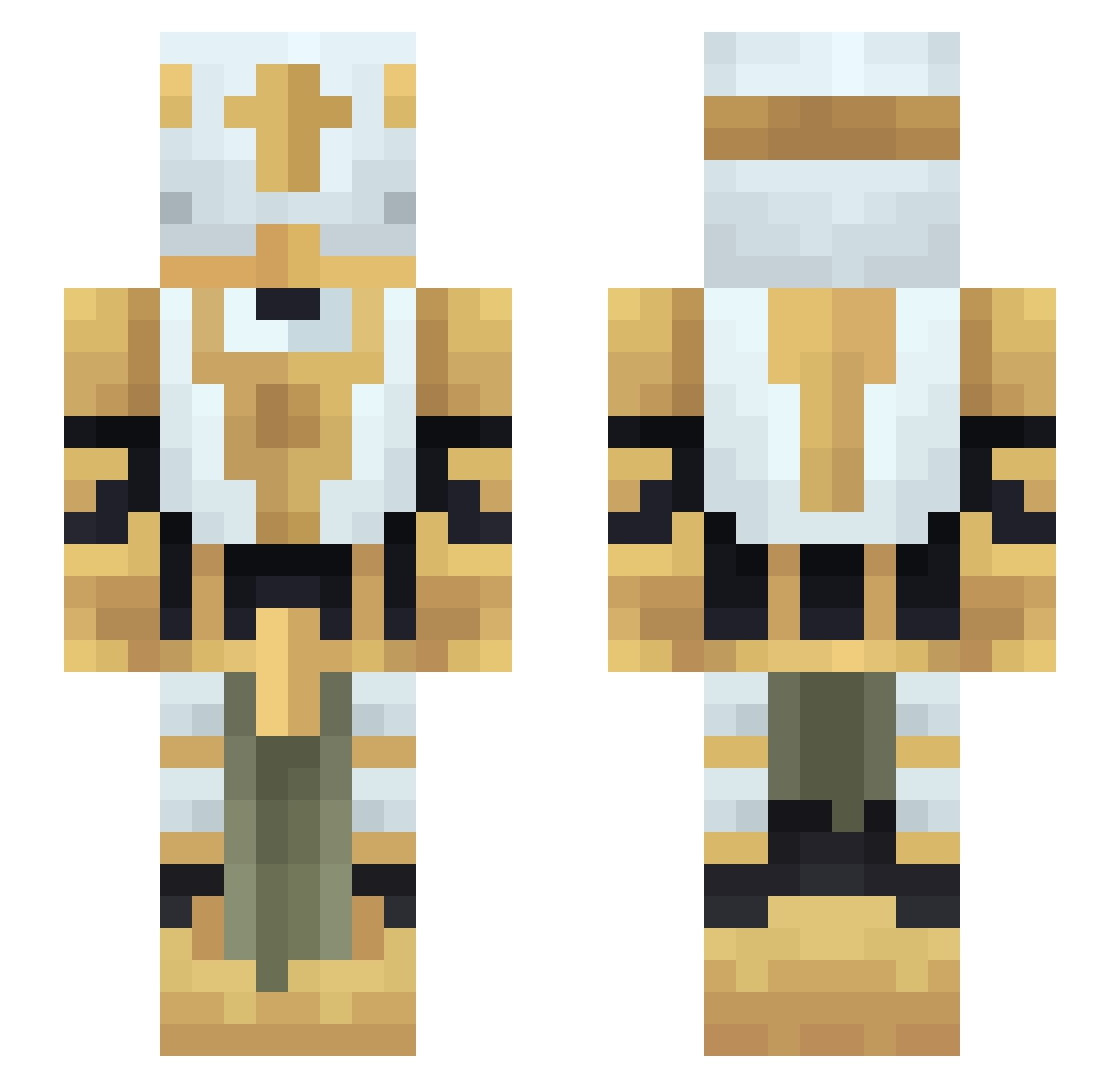 SuperEpic_Gamer2 Minecraft skin, front and back view