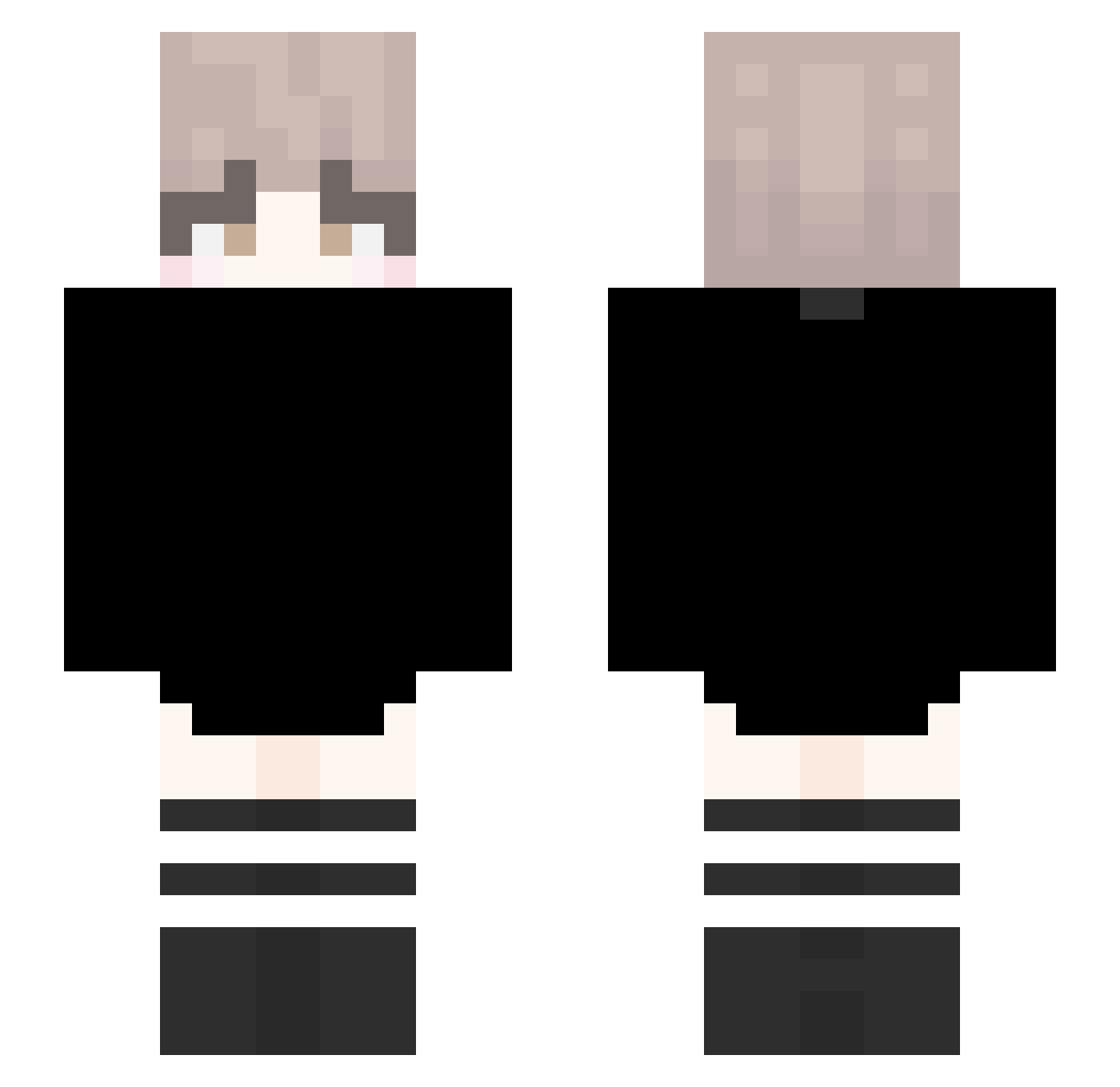 cheeseguy2007 Minecraft skin, front and back view
