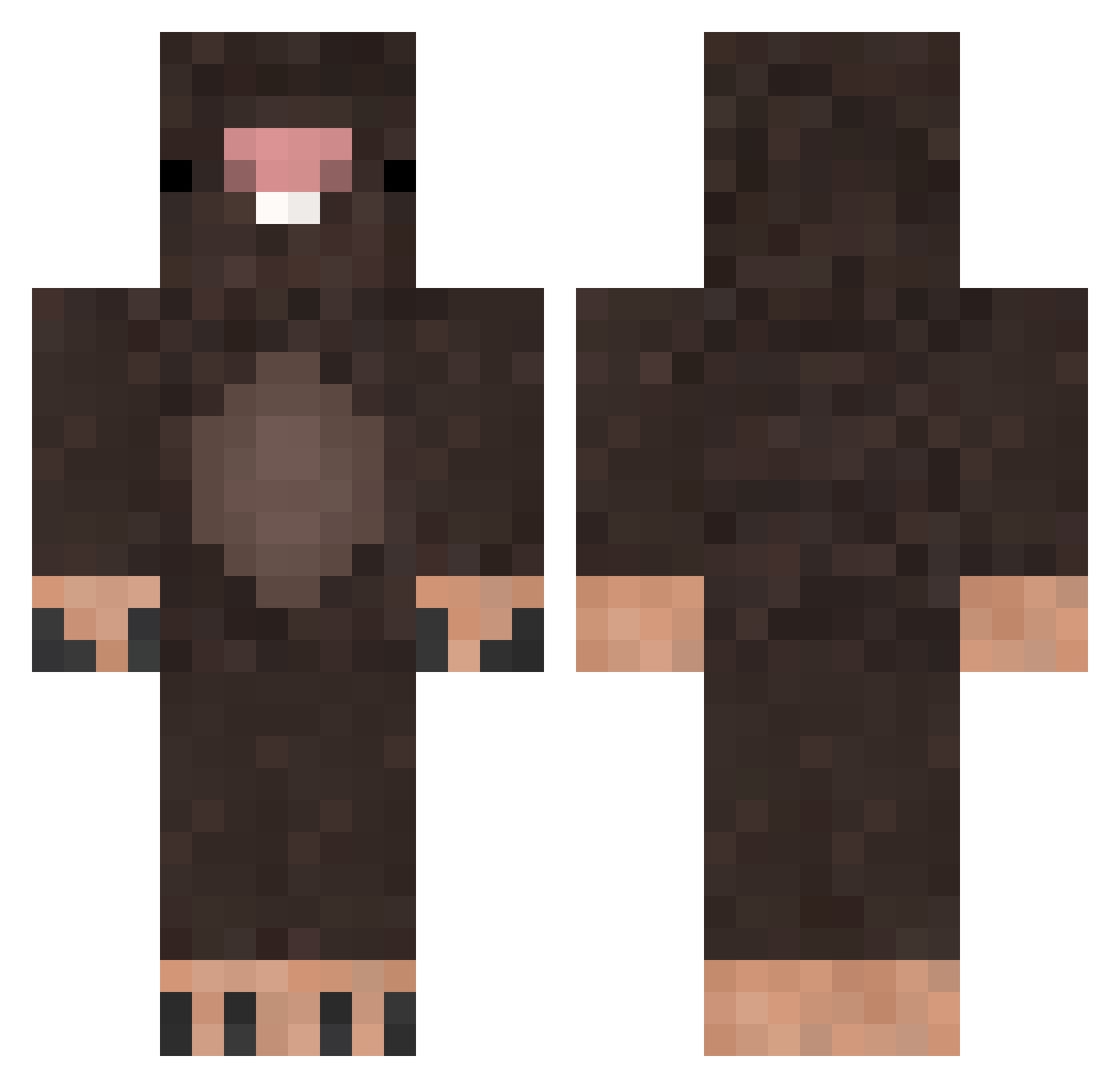 Mati_sigma1 Minecraft skin, front and back view