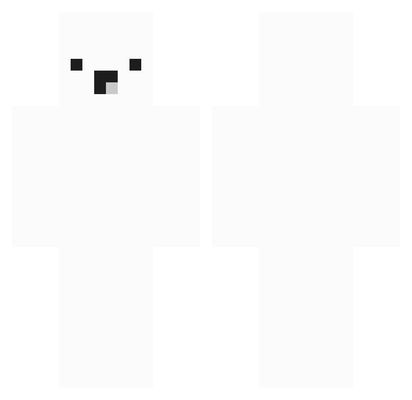 sofiirewm Minecraft skin, front and back view