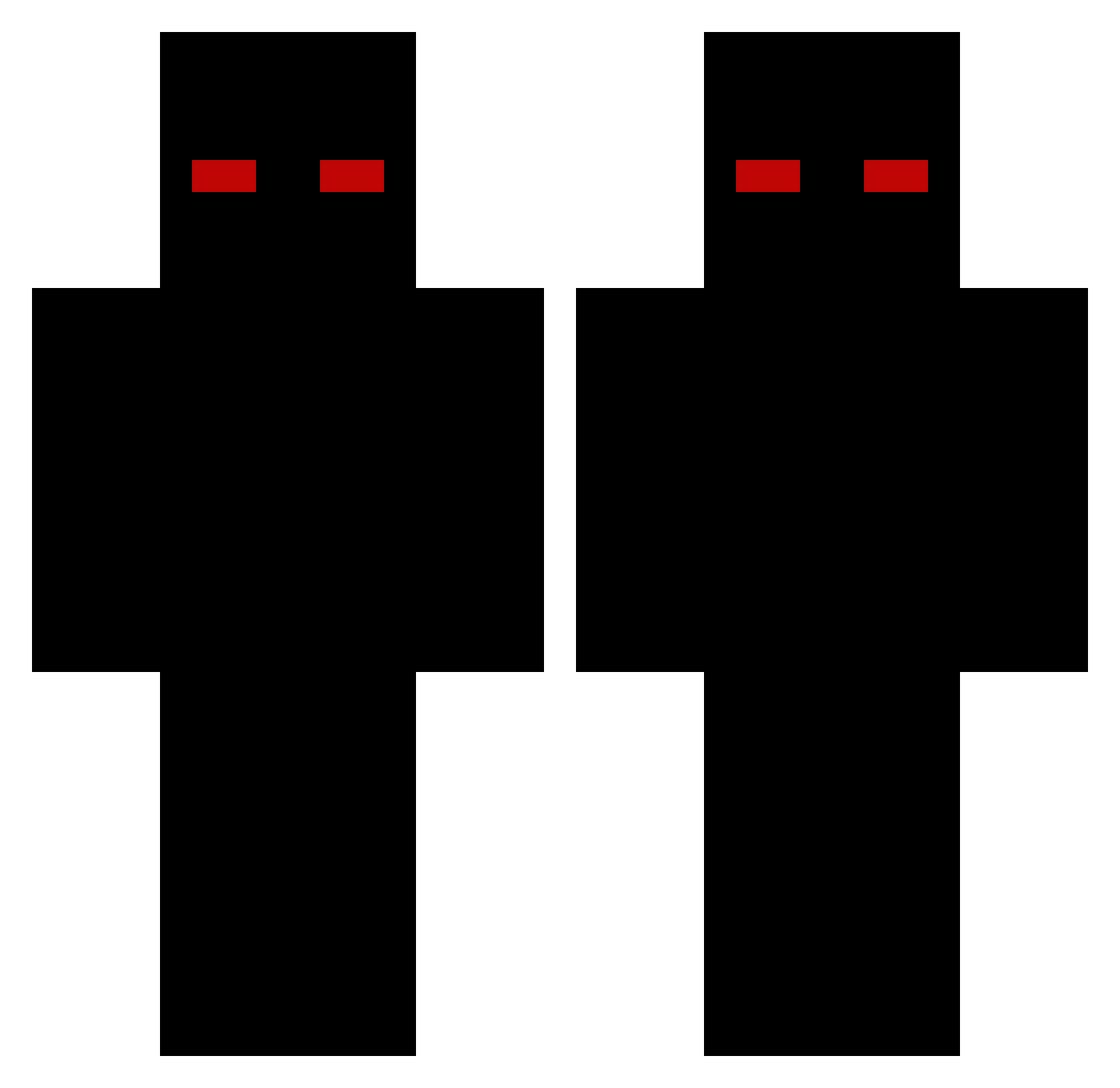 tinyterry97 Minecraft skin, front and back view