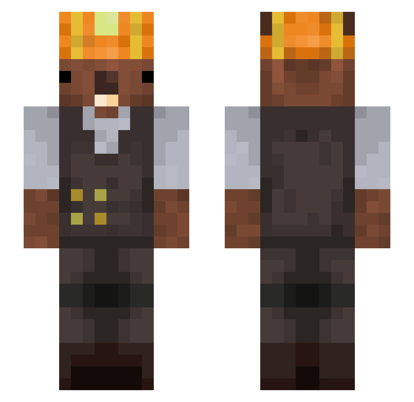 JhoanHook_ Minecraft skin, front and back view