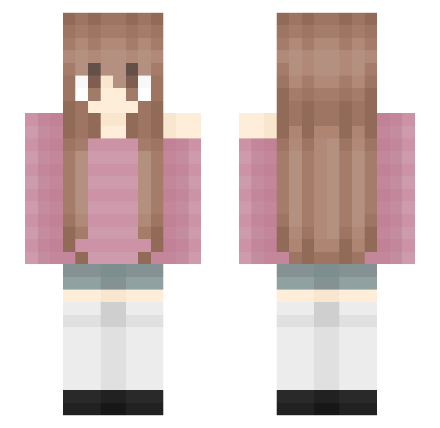 youpitos_ Minecraft skin, front and back view
