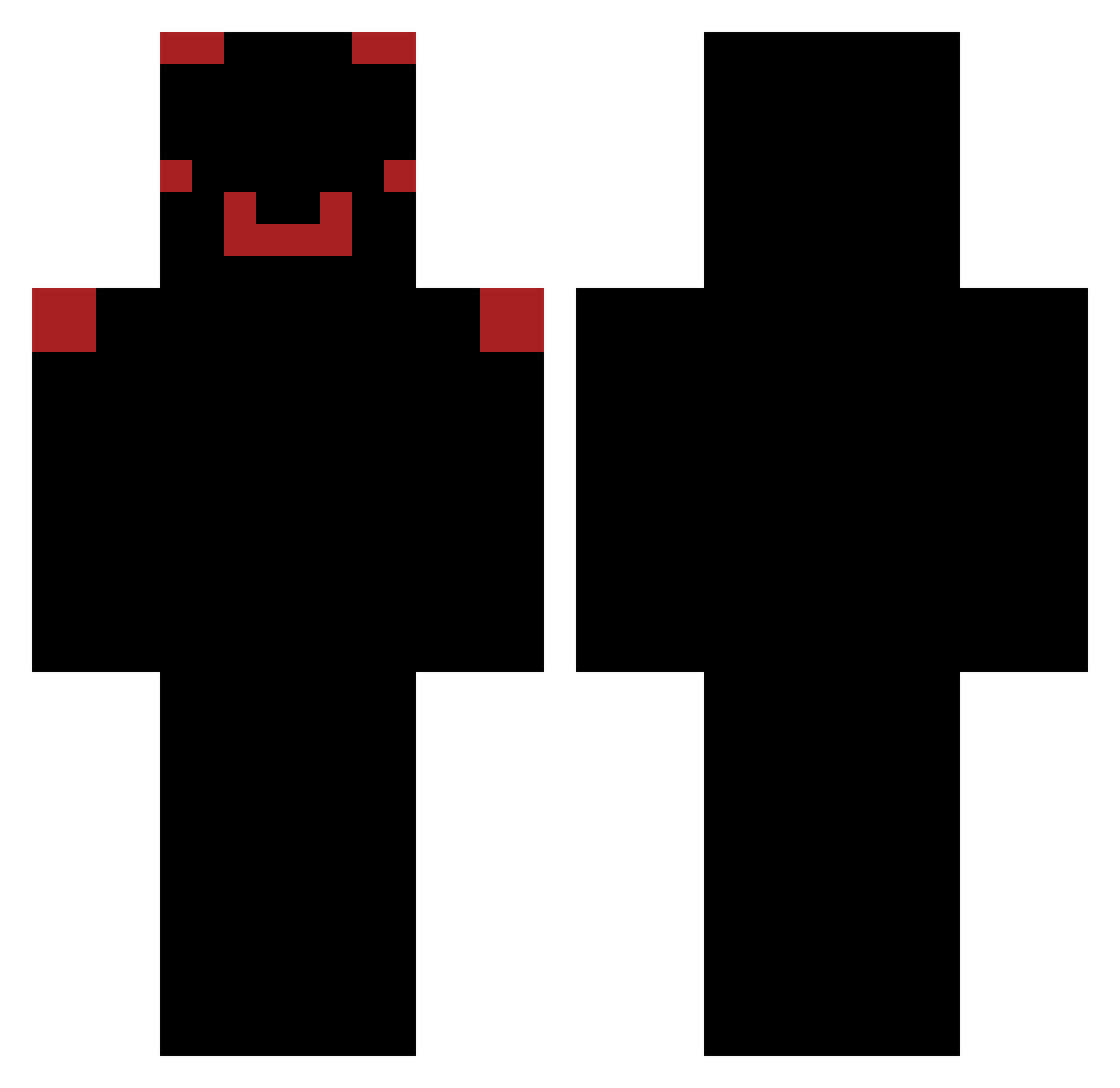armand198915 Minecraft skin, front and back view