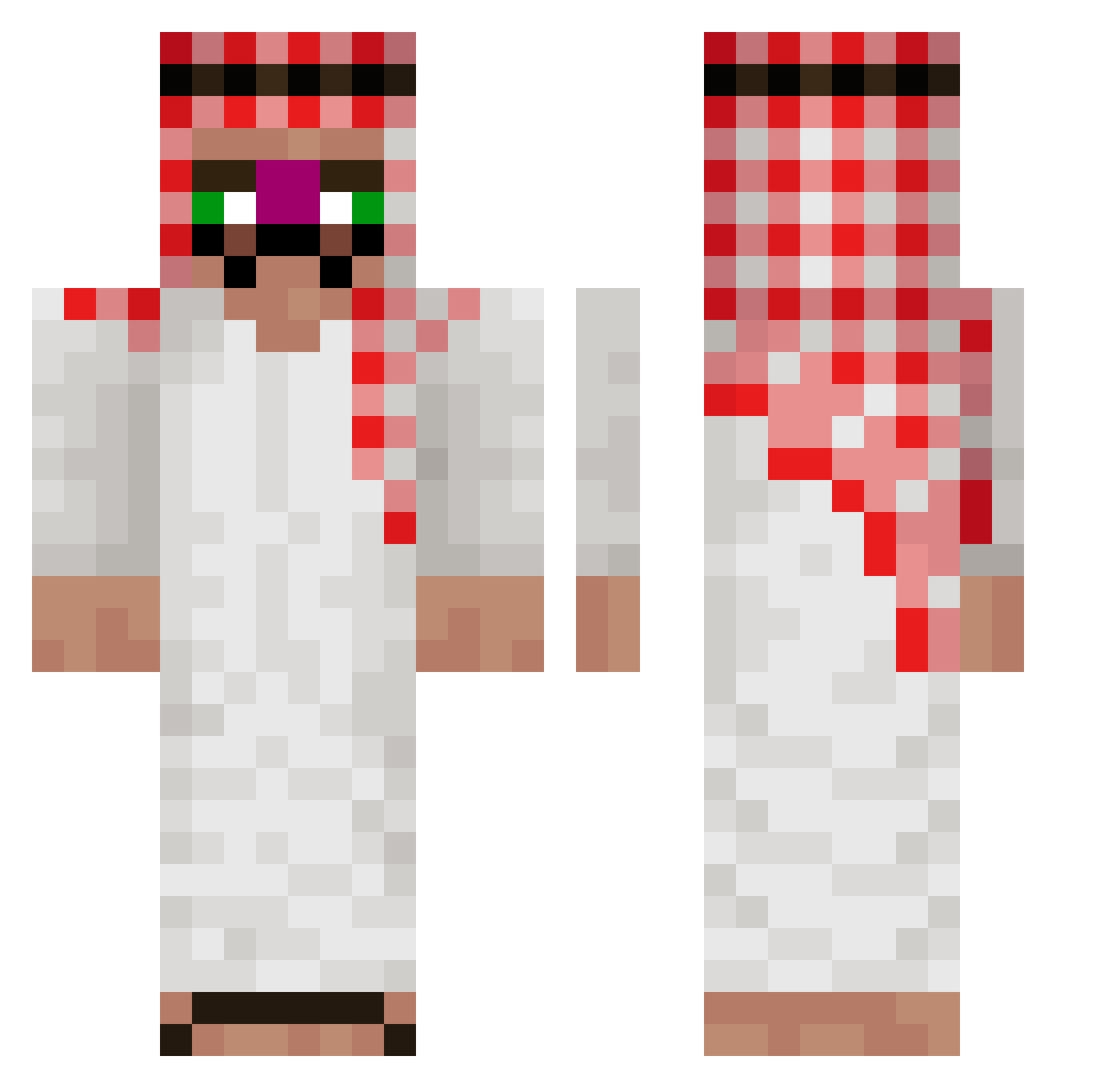 awsomeguy1513 Minecraft skin, front and back view