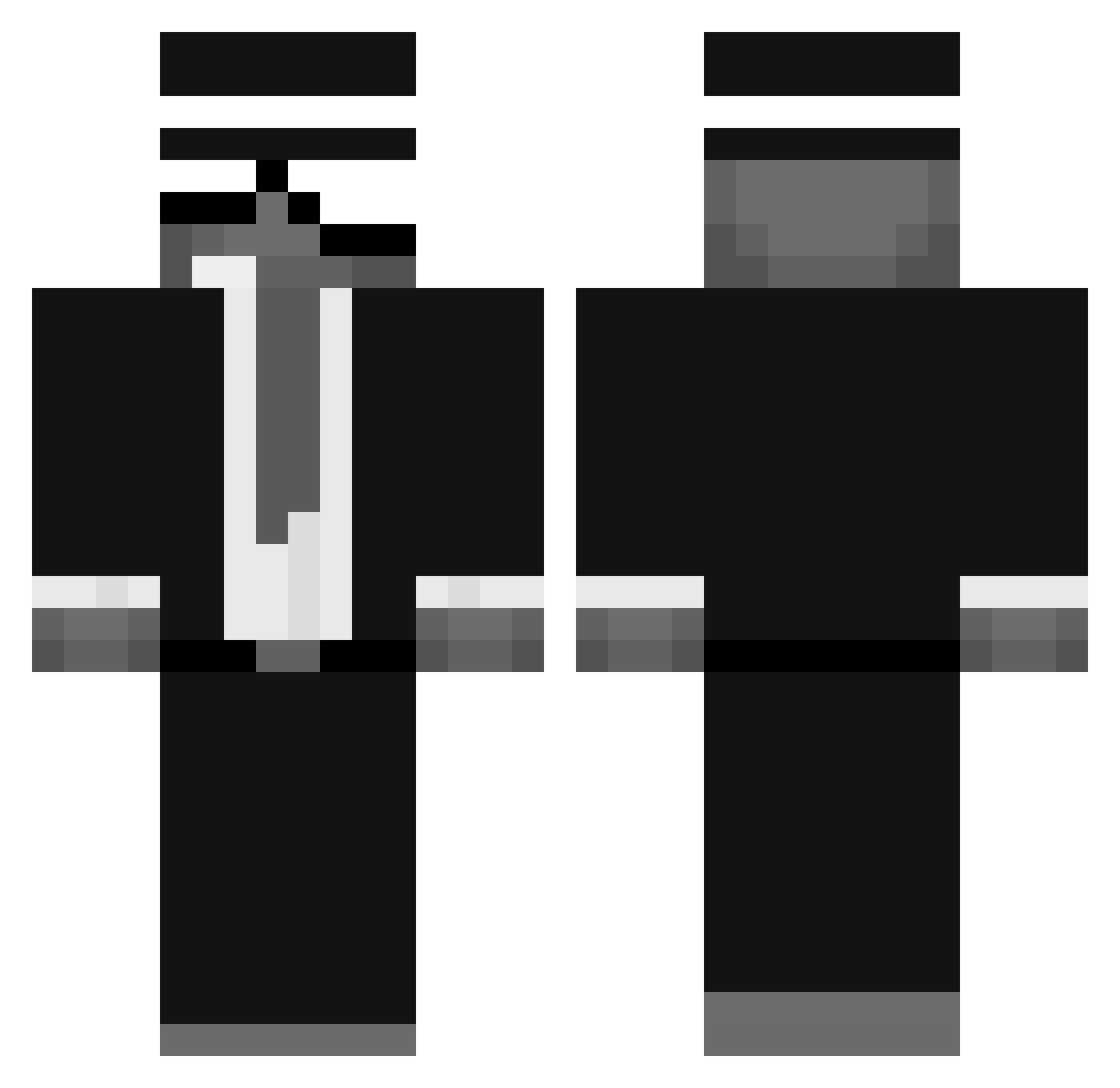 THE_E_MAN20 Minecraft skin, front and back view