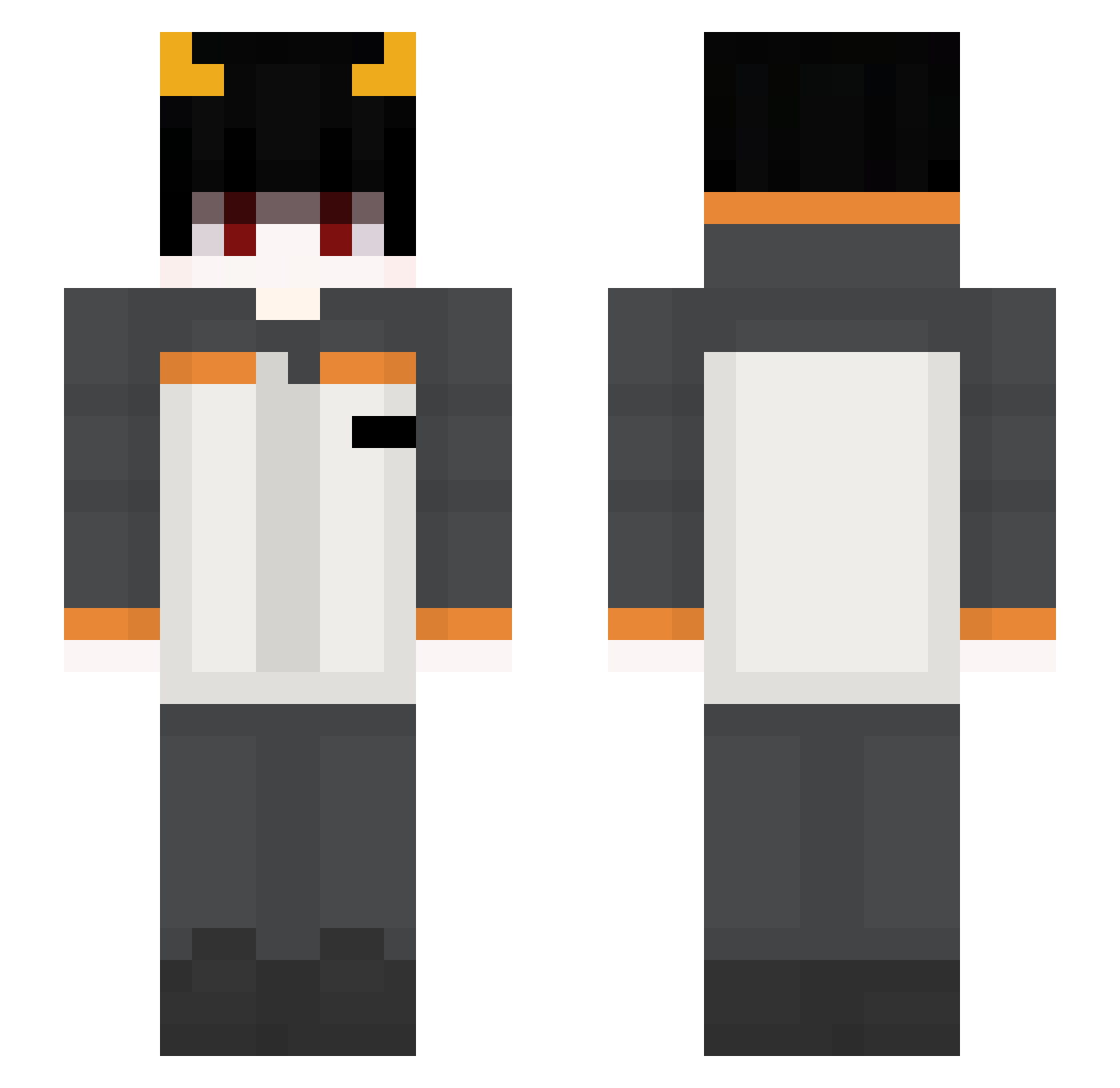 N0tAtlas_ Minecraft skin, front and back view