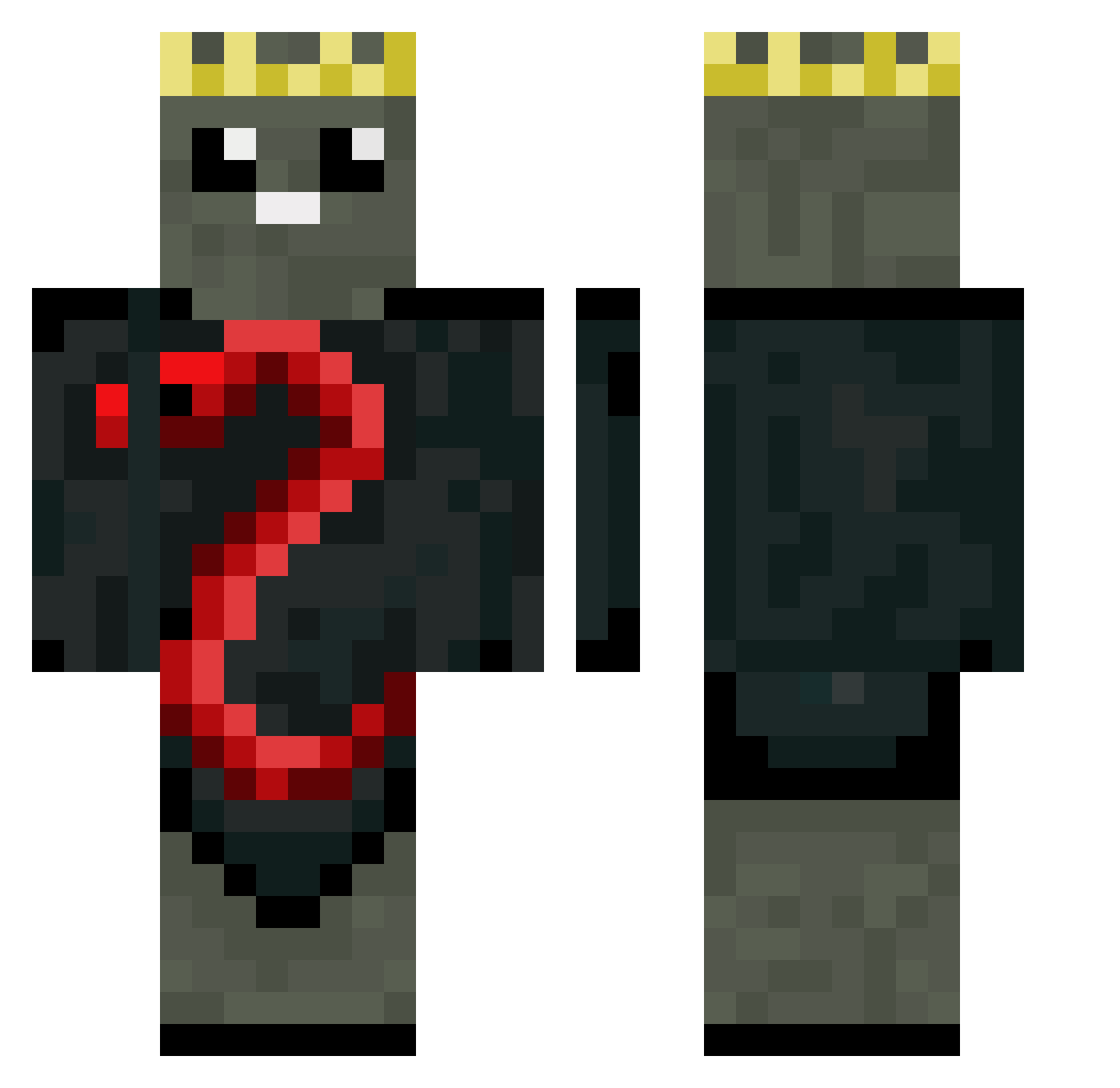 juli_puli_69 Minecraft skin, front and back view