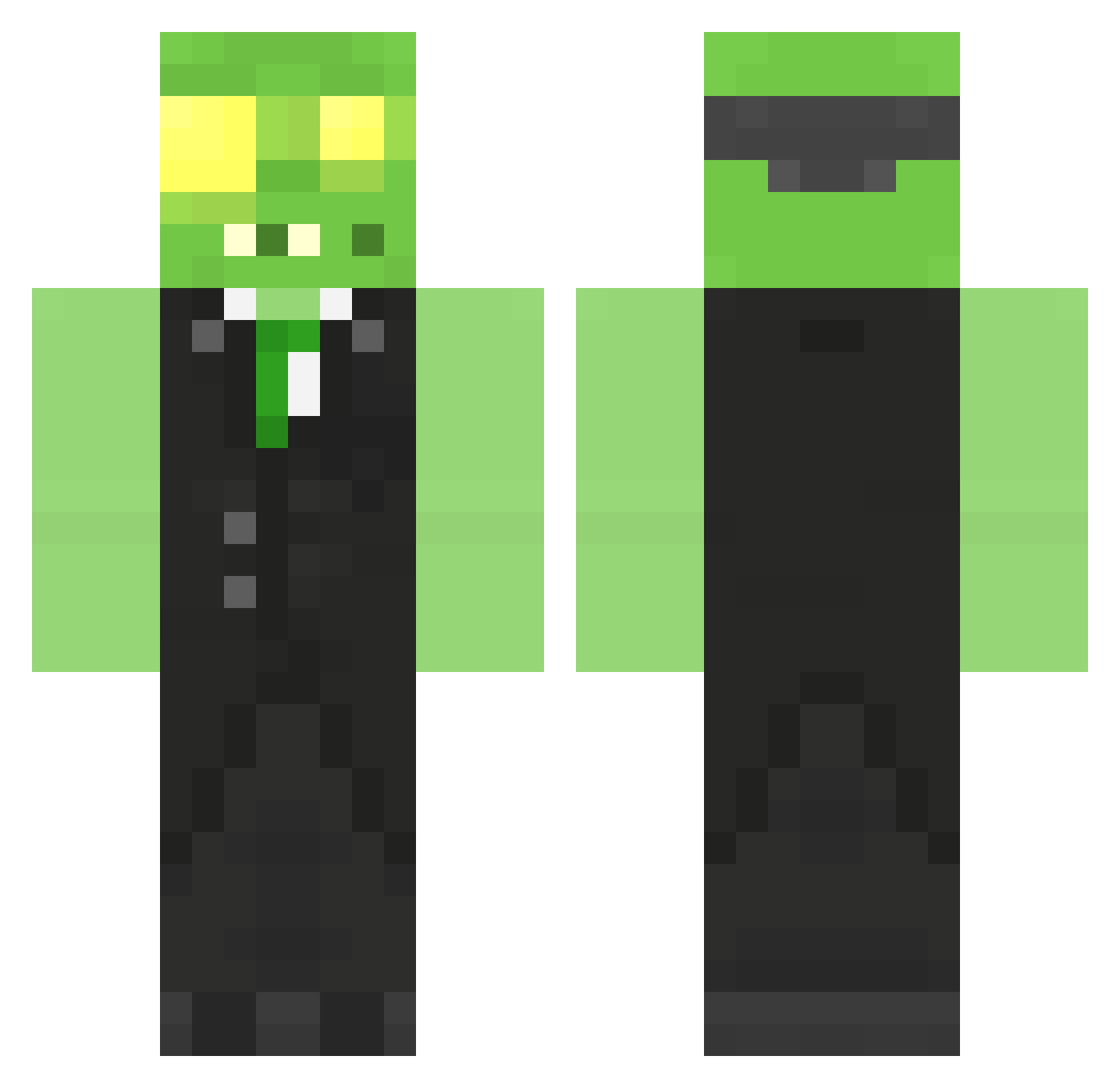 Jeff_Hickens Minecraft skin, front and back view