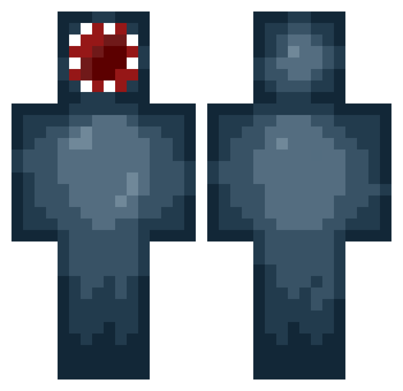 Sam_Lumberjack Minecraft skin, front and back view