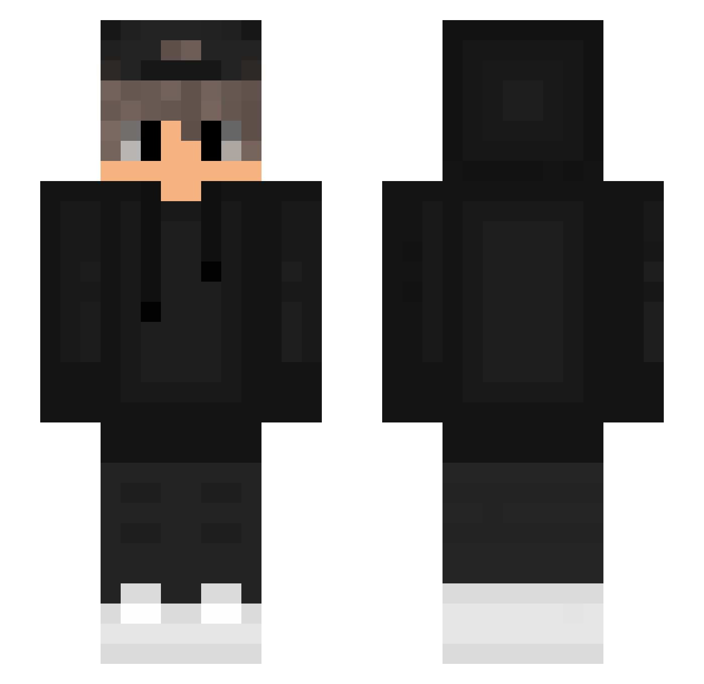 g0_0dboy Minecraft skin, front and back view