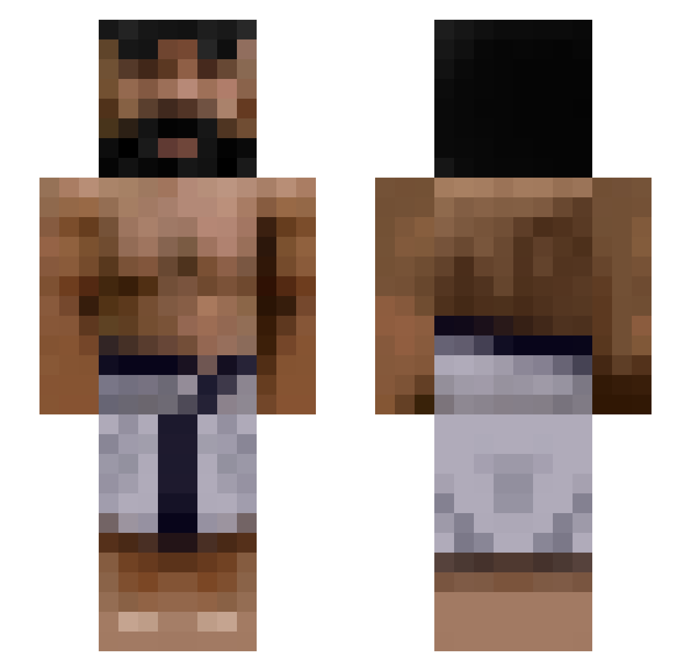 Abdel_Al_Najjar Minecraft skin, front and back view